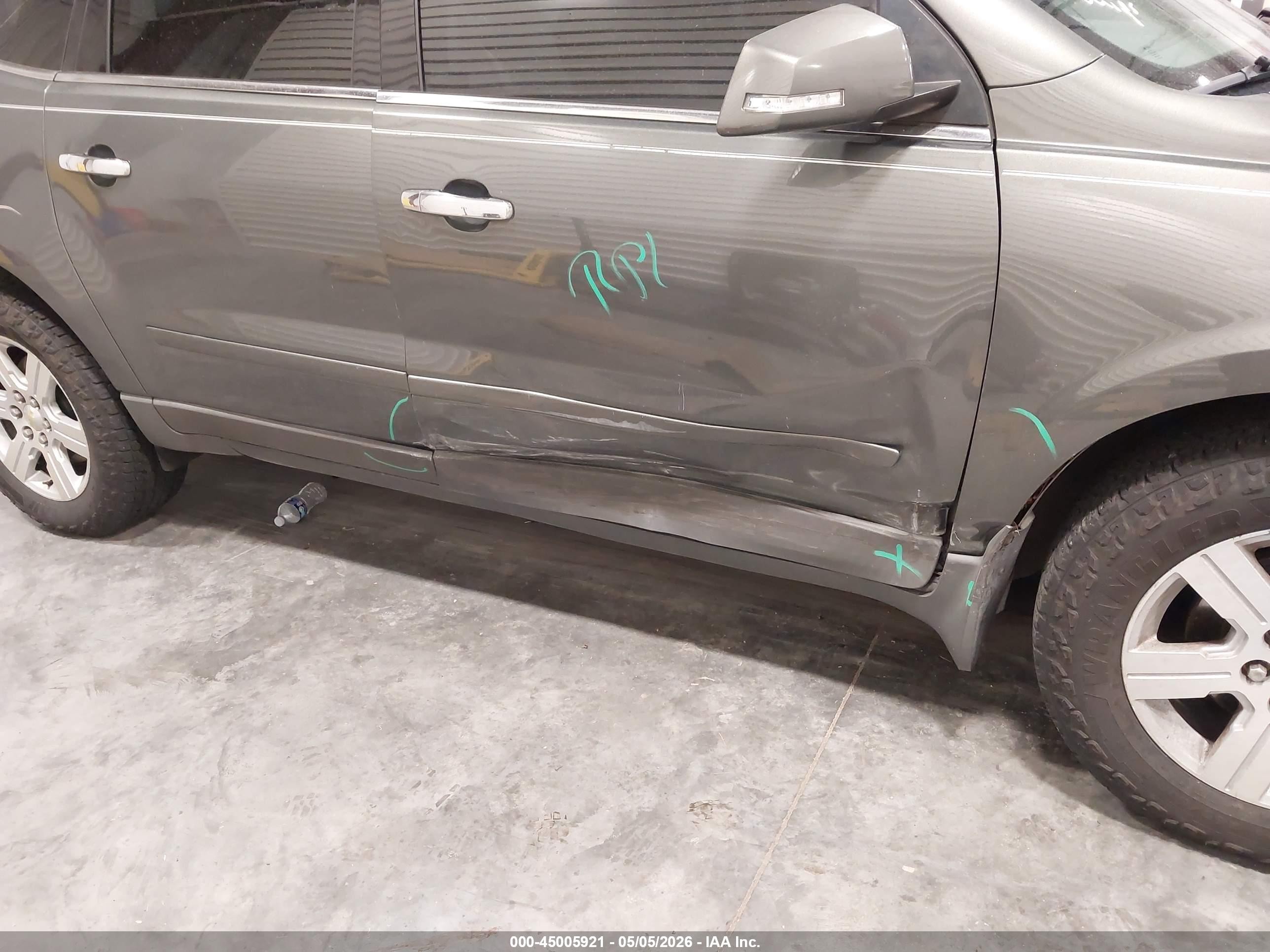 2011 Chevrolet Traverse 2lt Серый vin: 1GNKVJEDXBJ171676