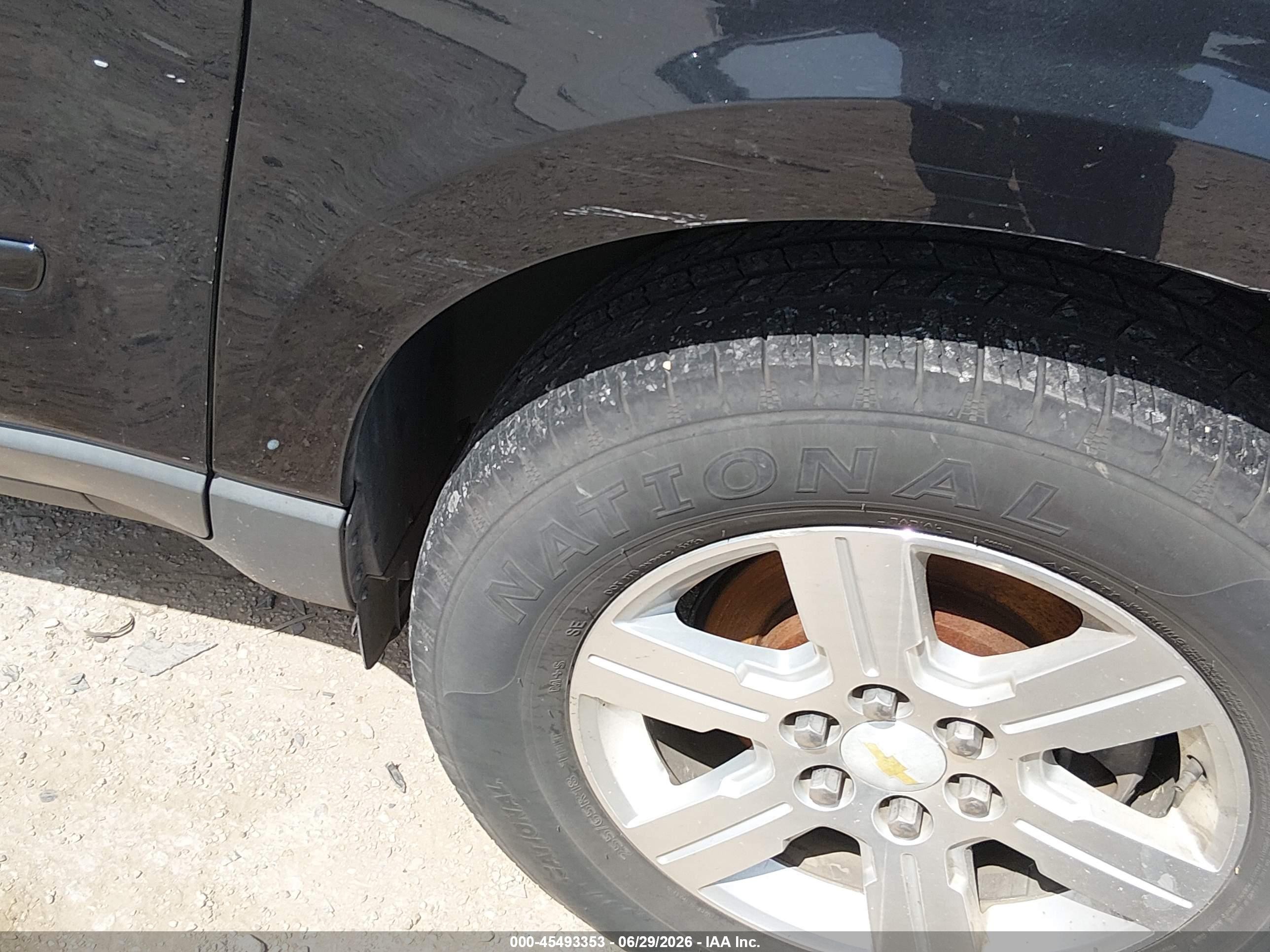 2012 Chevrolet Traverse Lt W/2lt Black vin: 1GNKVJEDXCJ218948