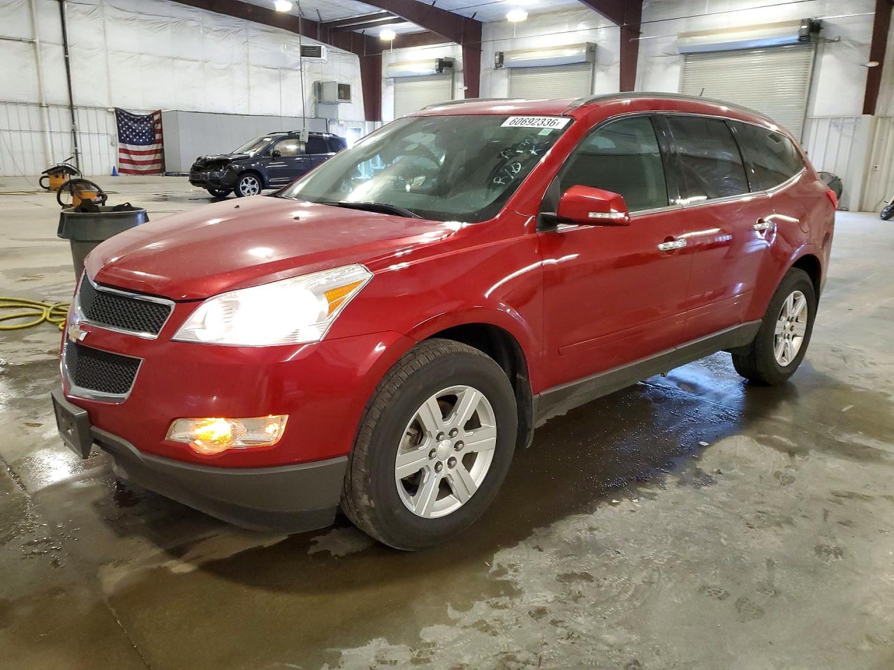 2012 Chevrolet Traverse Lt Red vin: 1GNKVJEDXCJ237595