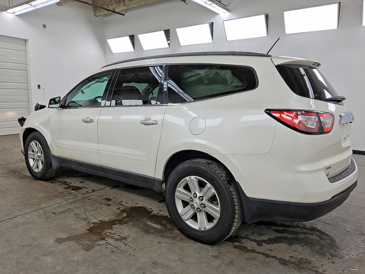 2013 Chevrolet Traverse Lt White vin: 1GNKVJKD0DJ189983