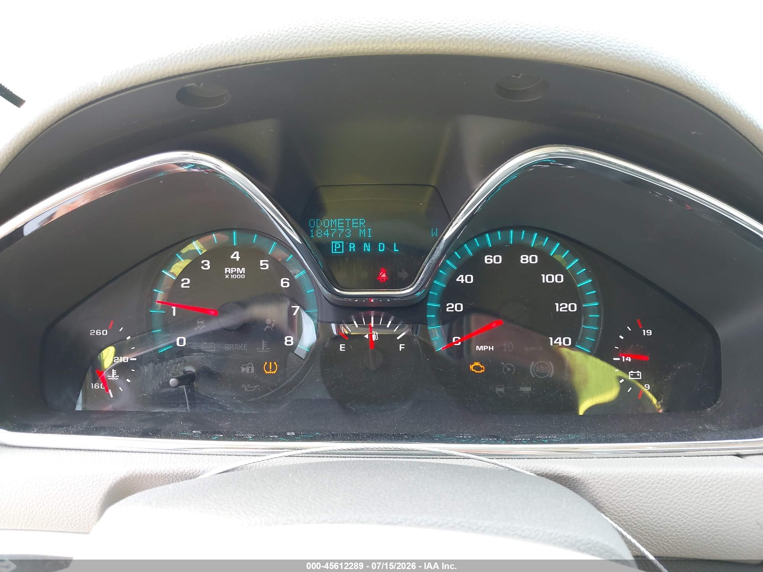 2014 Chevrolet Traverse Ltz White vin: 1GNKVJKD0EJ140574