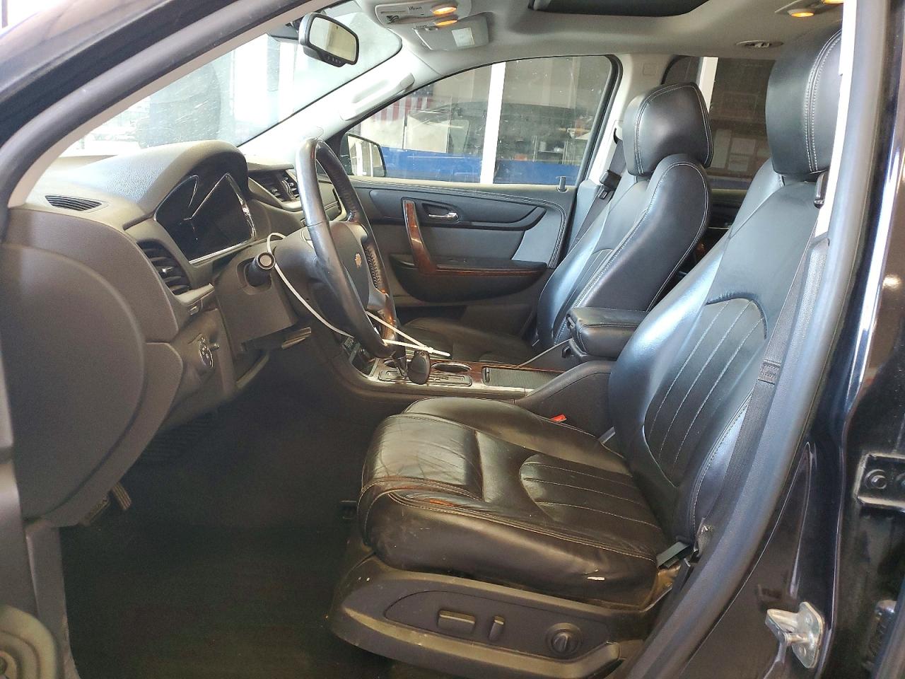2014 Chevrolet Traverse Ltz Black vin: 1GNKVJKD0EJ162333