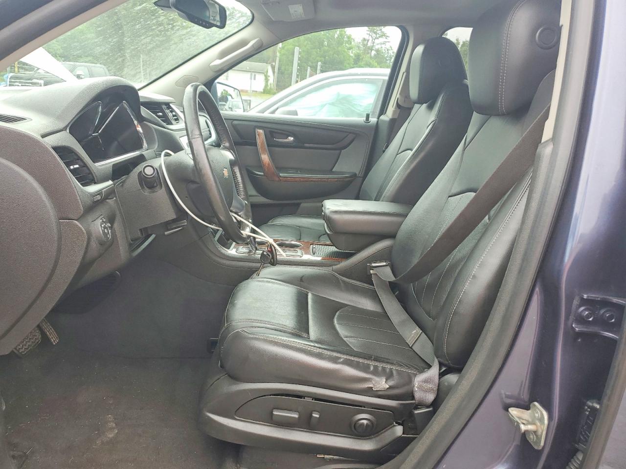 2014 Chevrolet Traverse Ltz Blue vin: 1GNKVJKD0EJ271861