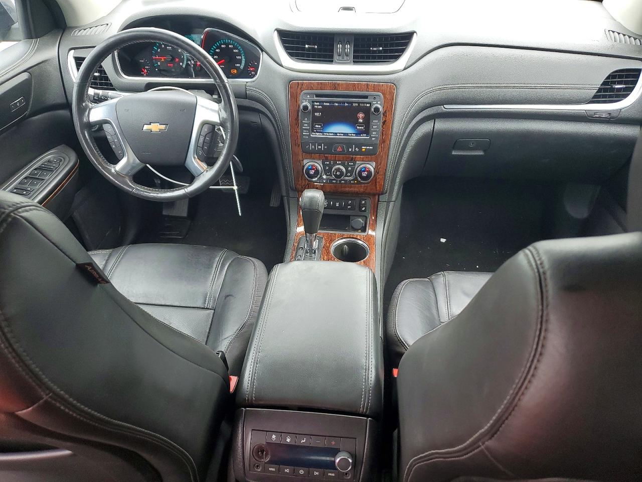 2014 Chevrolet Traverse Ltz Blue vin: 1GNKVJKD0EJ271861