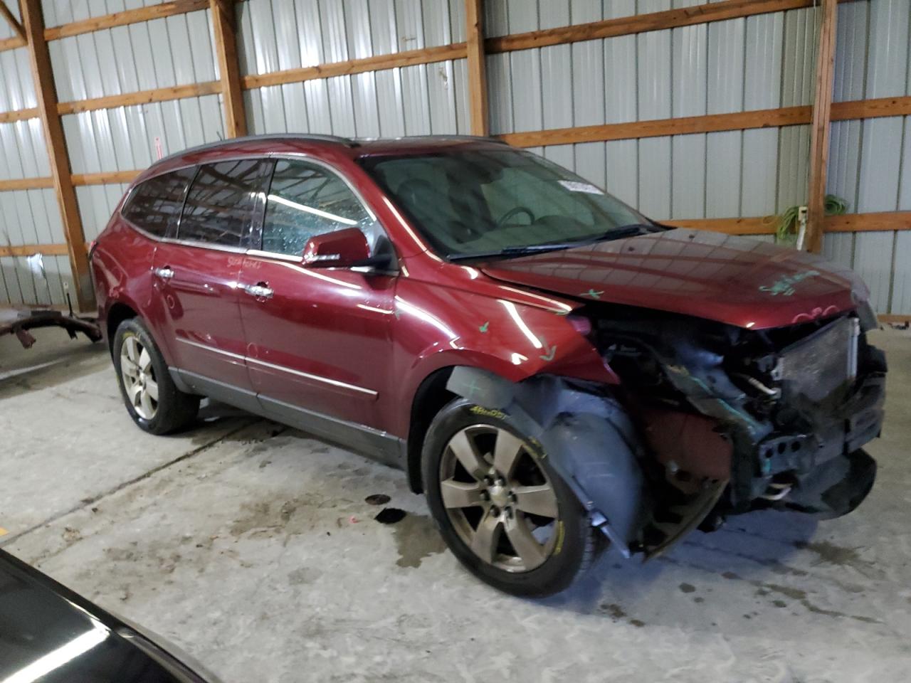 2015 Chevrolet Traverse Ltz Красный vin: 1GNKVJKD1FJ161354