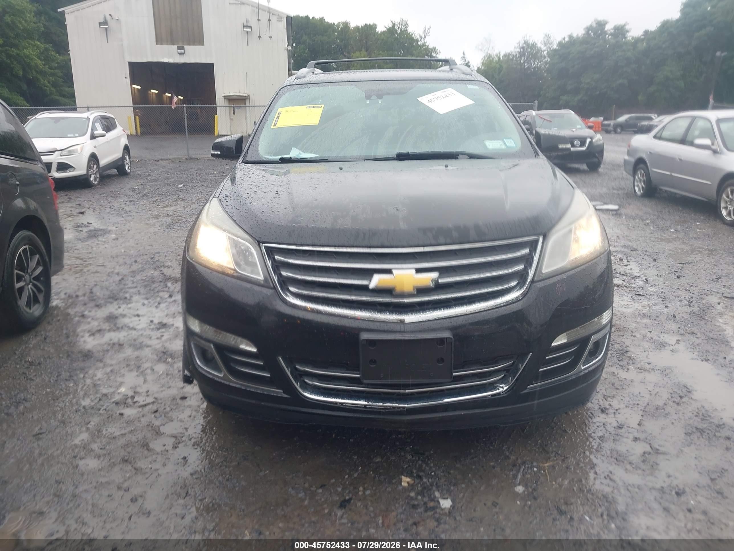 2015 Chevrolet Traverse Ltz Cream vin: 1GNKVJKD1FJ267903