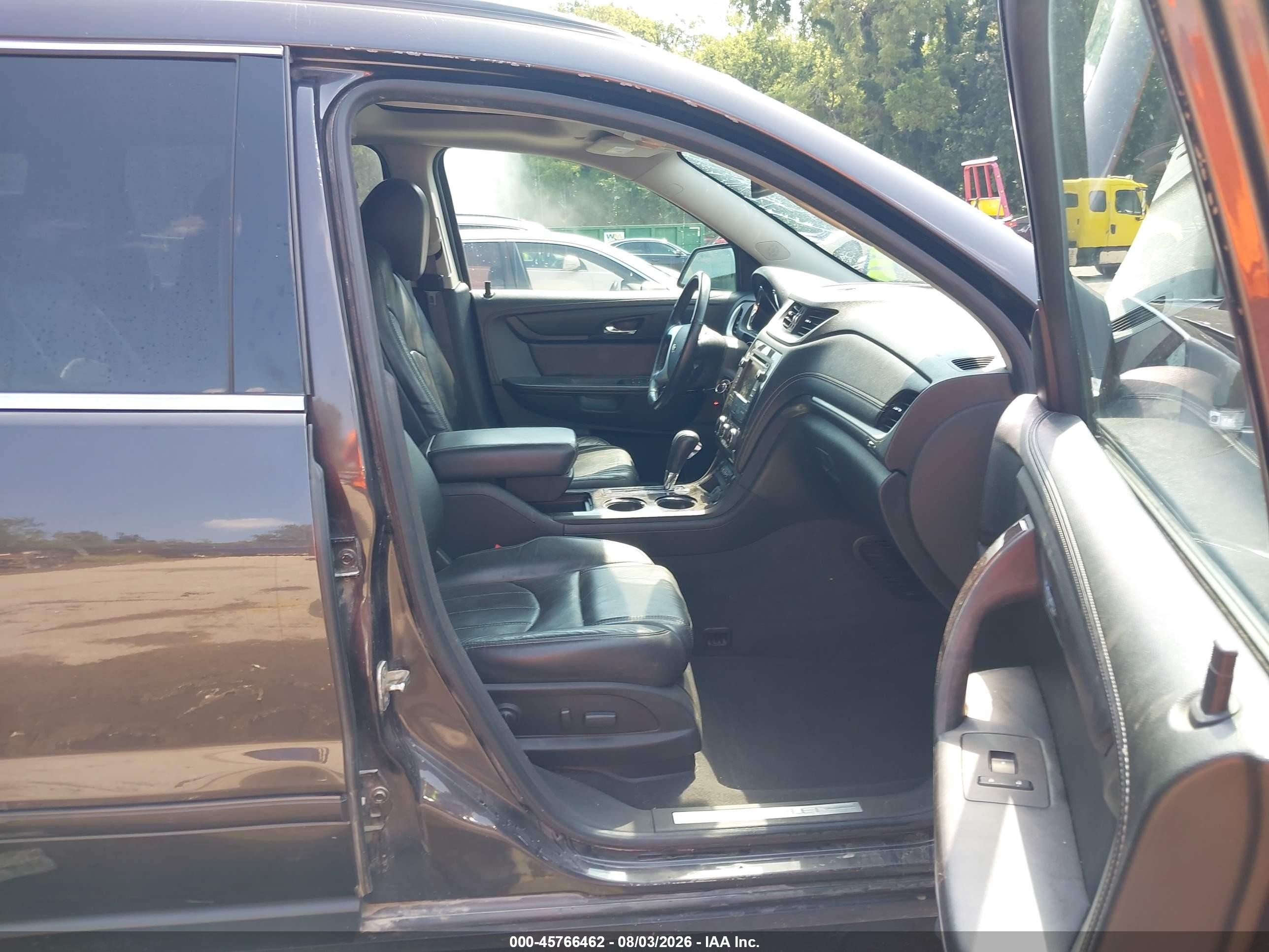 2015 Chevrolet Traverse Ltz Gray vin: 1GNKVJKD1FJ301676