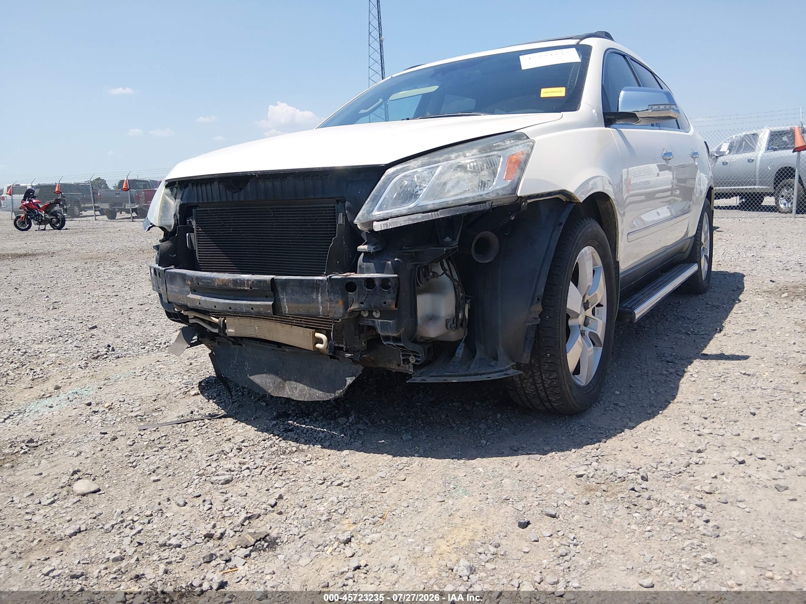 2014 Chevrolet Traverse Ltz Tan vin: 1GNKVJKD2EJ217767