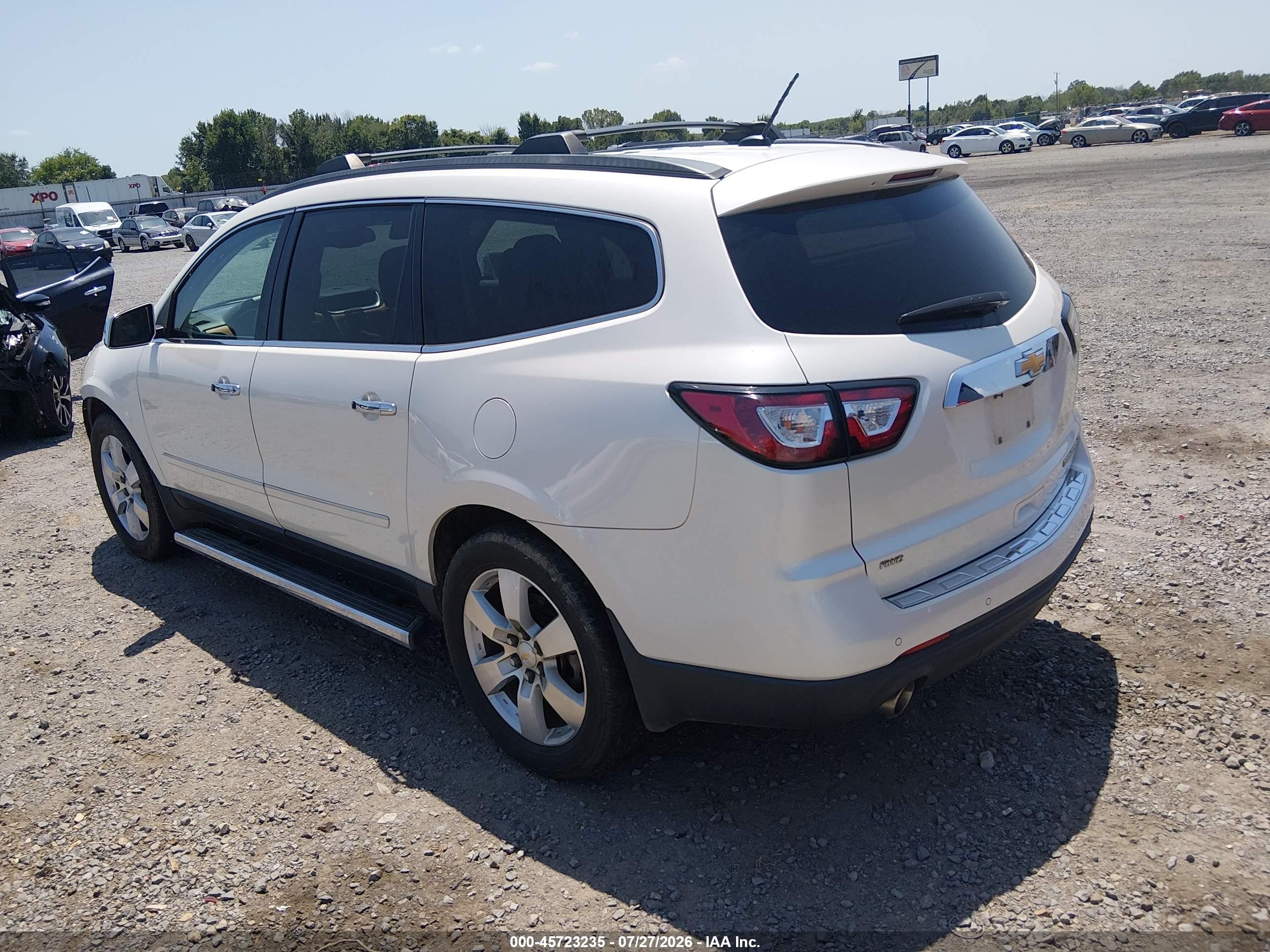 2014 Chevrolet Traverse Ltz Tan vin: 1GNKVJKD2EJ217767
