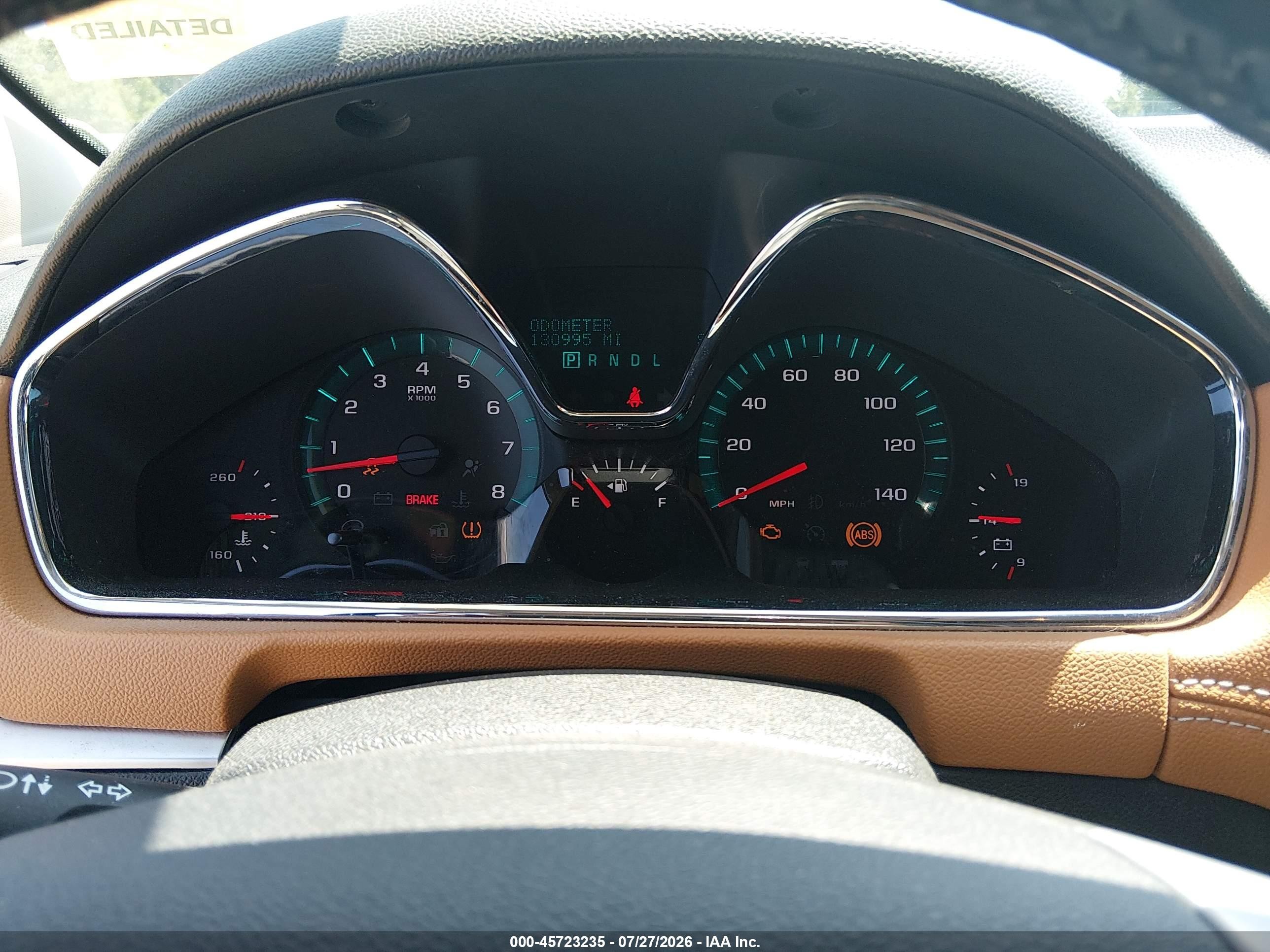 2014 Chevrolet Traverse Ltz Tan vin: 1GNKVJKD2EJ217767