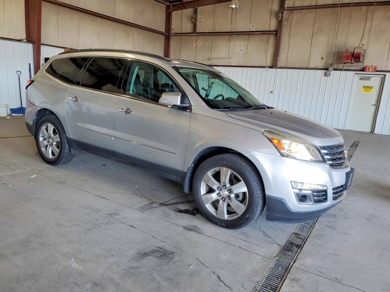 2015 Chevrolet Traverse Ltz Серебряный vin: 1GNKVJKD2FJ360137