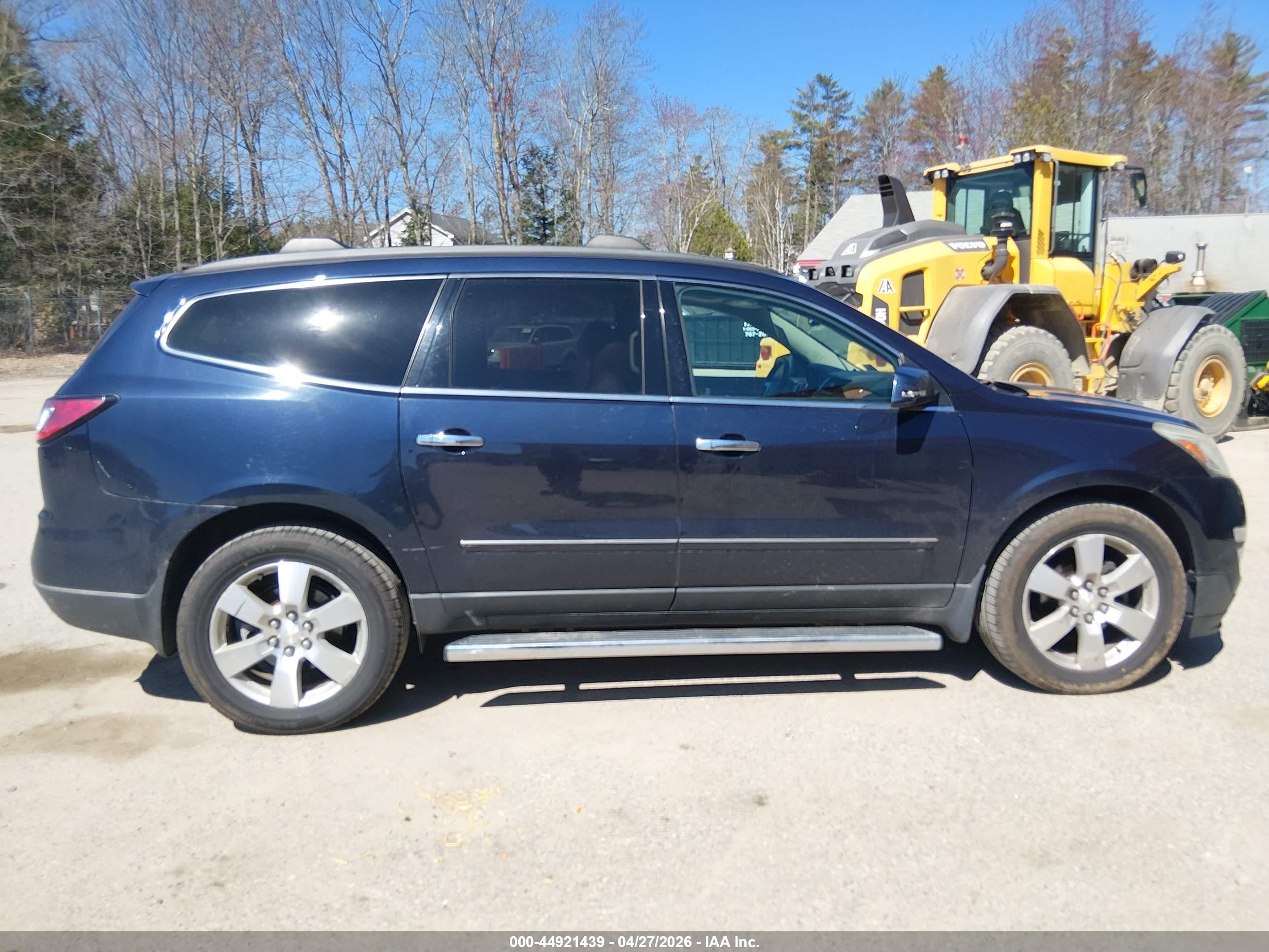 2015 Chevrolet Traverse Ltz Black vin: 1GNKVJKD2FJ383367