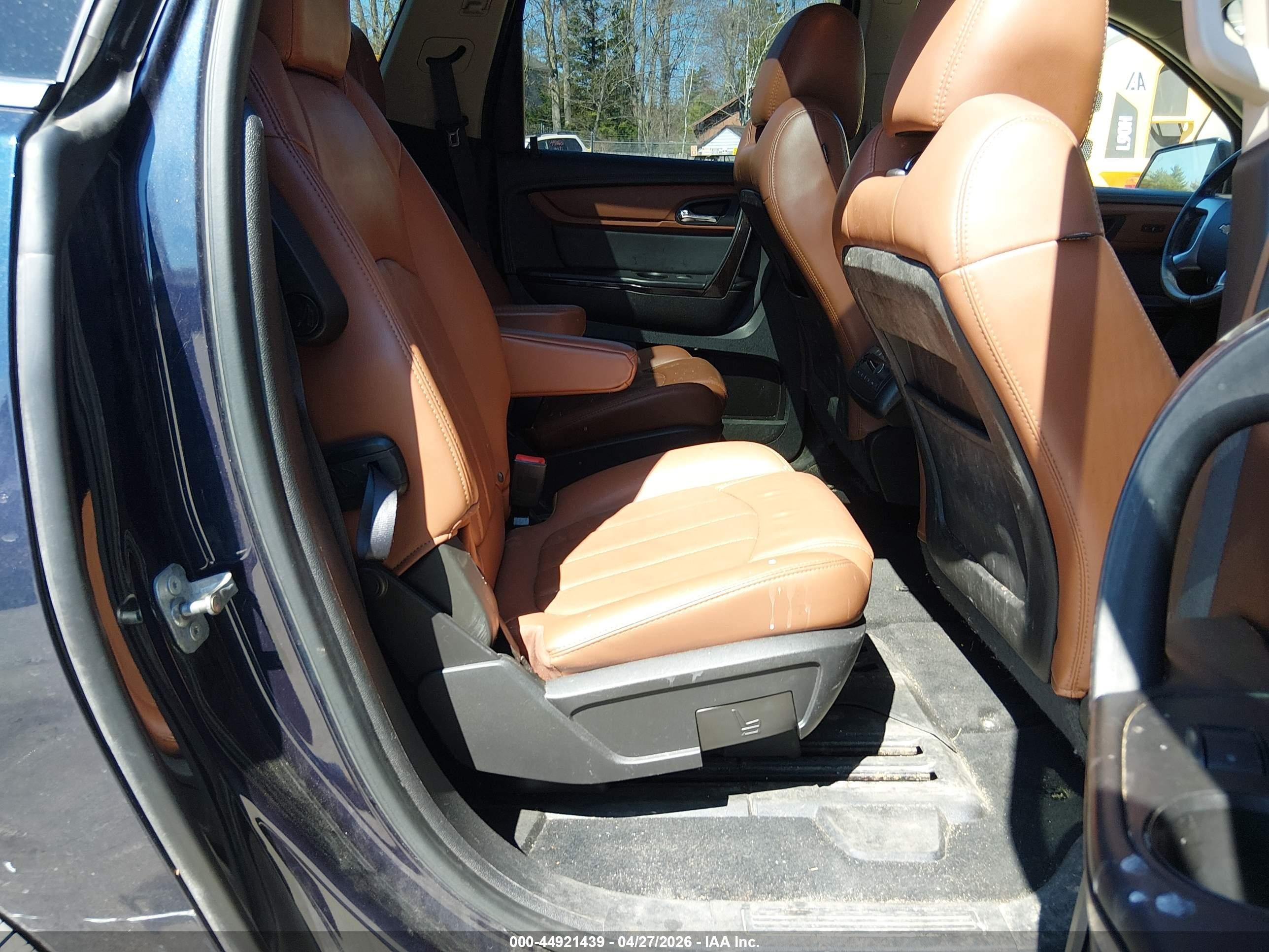 2015 Chevrolet Traverse Ltz Black vin: 1GNKVJKD2FJ383367