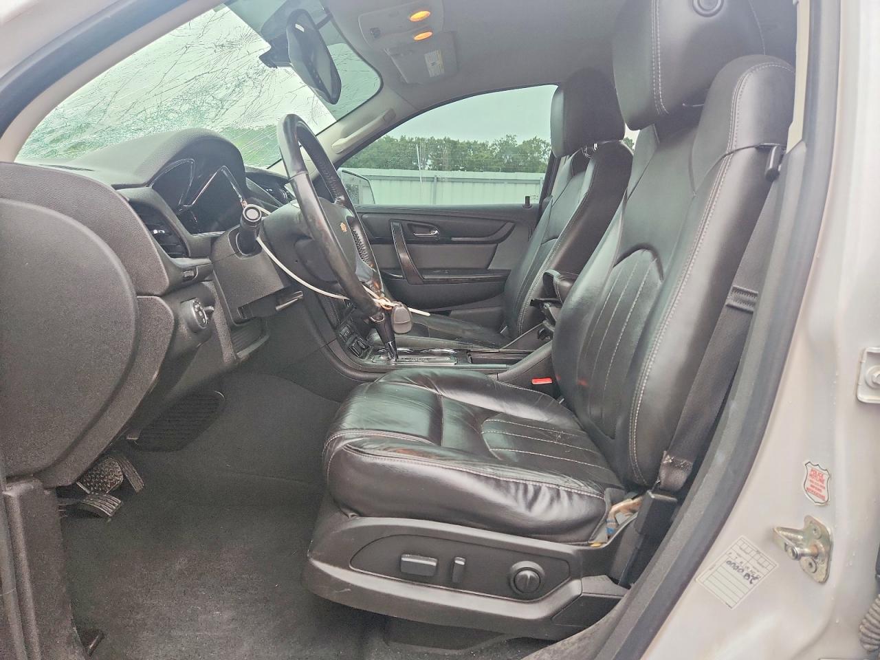 2016 Chevrolet Traverse Ltz Белый vin: 1GNKVJKD2GJ317211