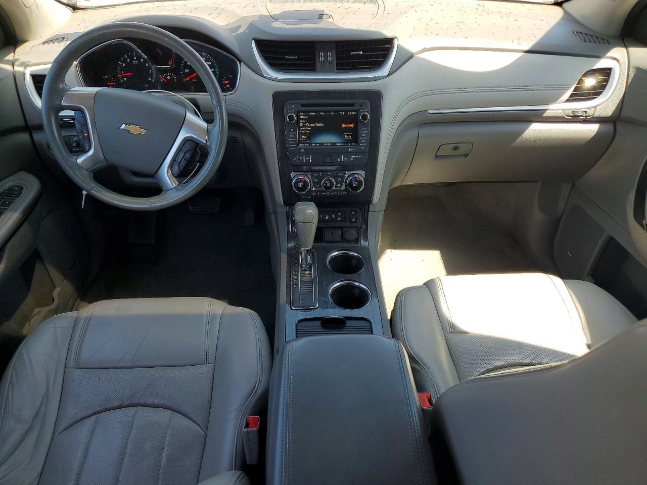 2015 Chevrolet Traverse Ltz Red vin: 1GNKVJKD3FJ384740