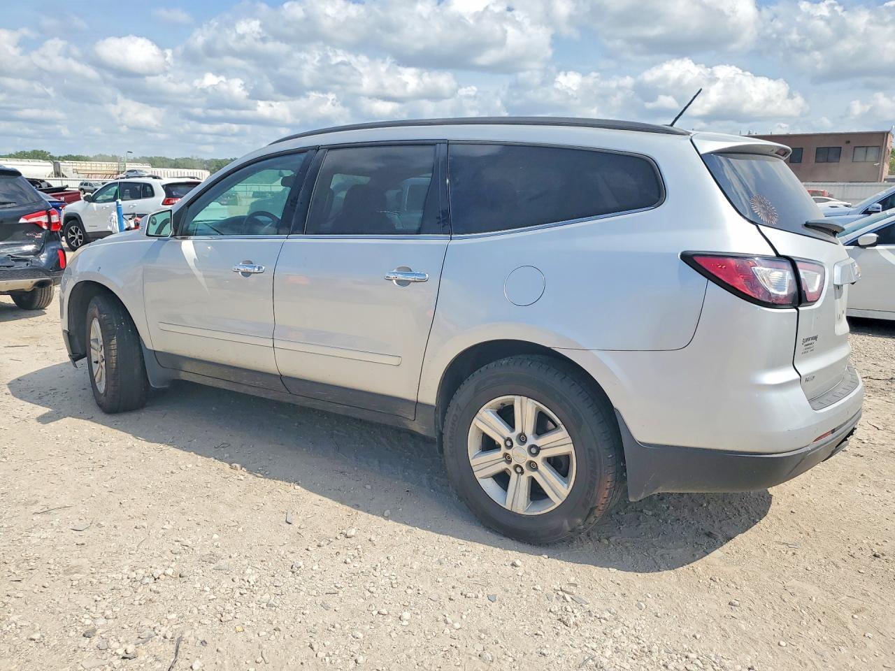 2013 Chevrolet Traverse Lt Silver vin: 1GNKVJKD4DJ217395