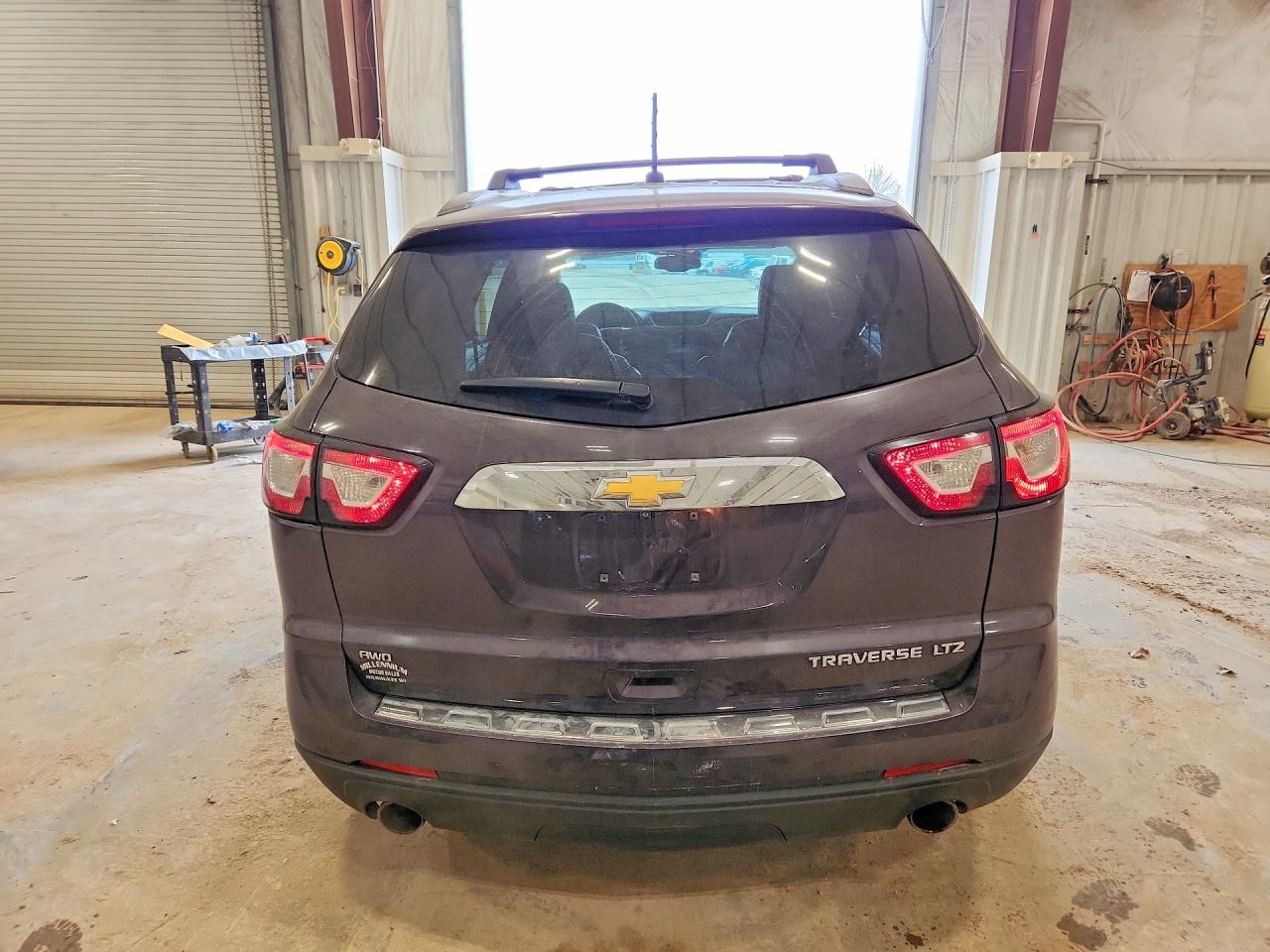 2015 Chevrolet Traverse Ltz Burgundy vin: 1GNKVJKD5FJ329643