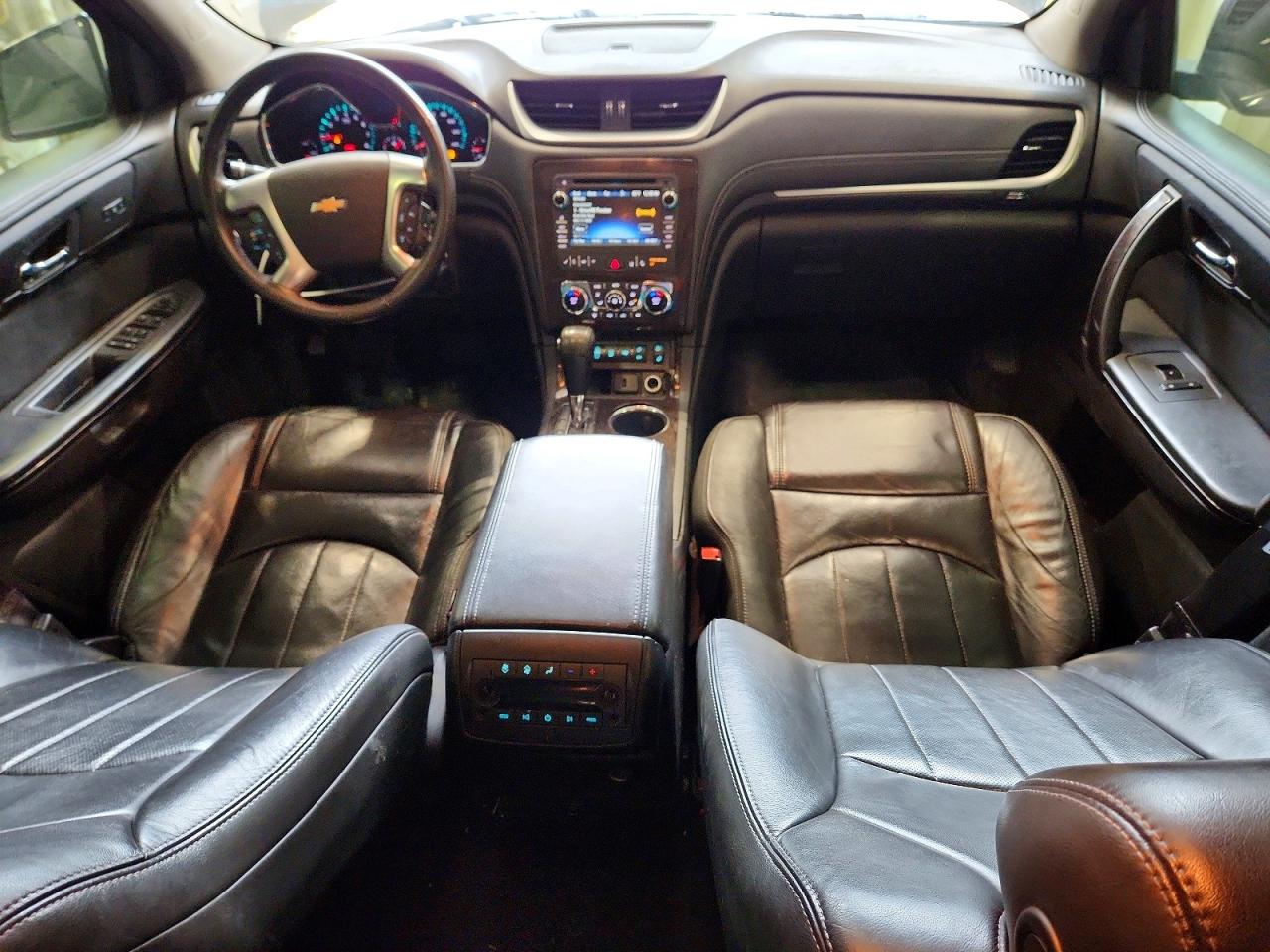 2015 Chevrolet Traverse Ltz Burgundy vin: 1GNKVJKD5FJ329643