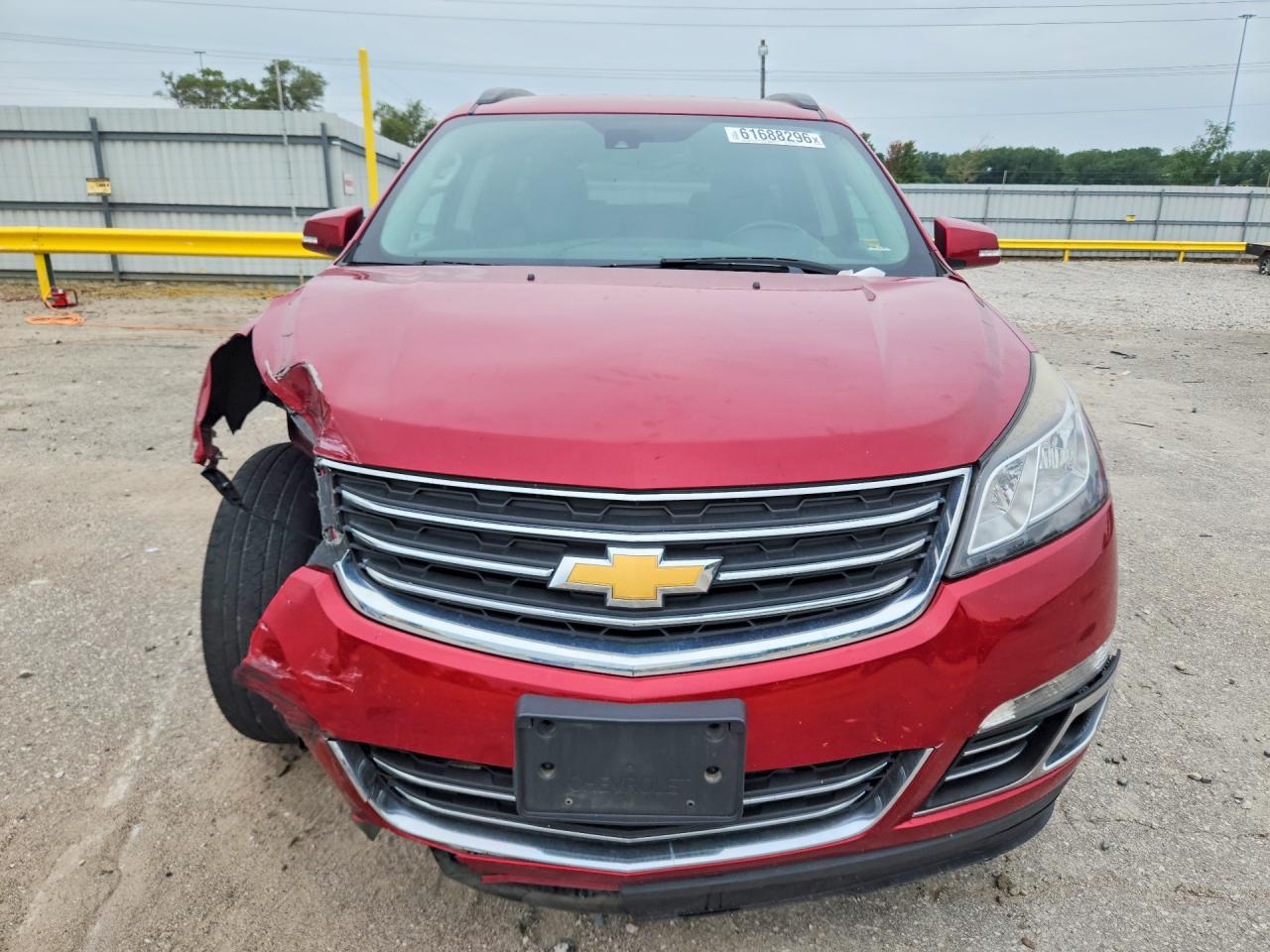 2014 Chevrolet Traverse Ltz Red vin: 1GNKVJKD6EJ310968