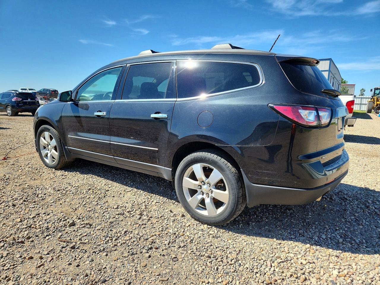 2015 Chevrolet Traverse Ltz Black vin: 1GNKVJKD6FJ216820