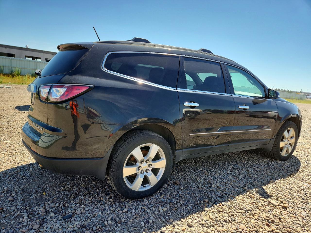 2015 Chevrolet Traverse Ltz Black vin: 1GNKVJKD6FJ216820