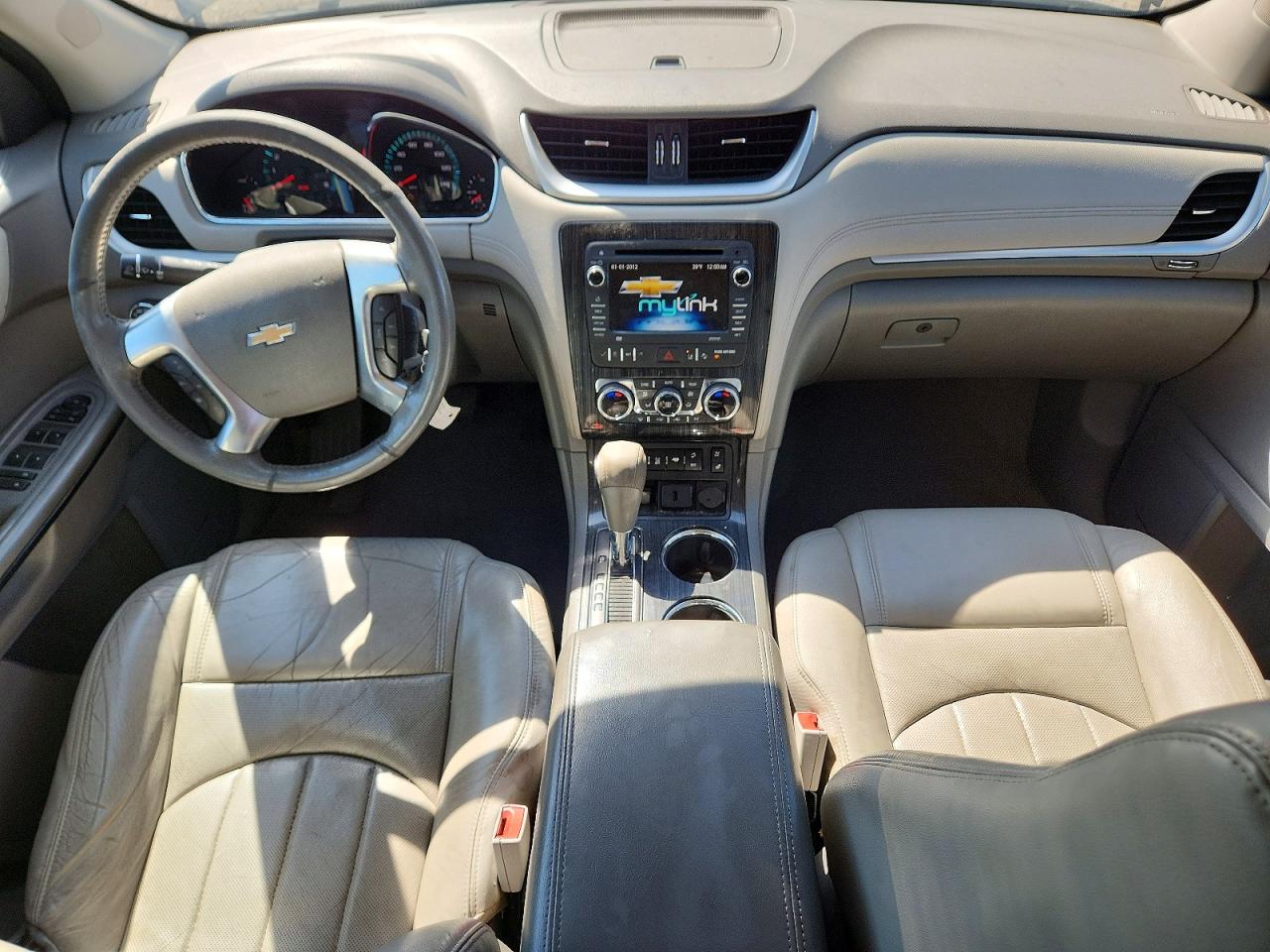 2015 Chevrolet Traverse Ltz Black vin: 1GNKVJKD6FJ216820