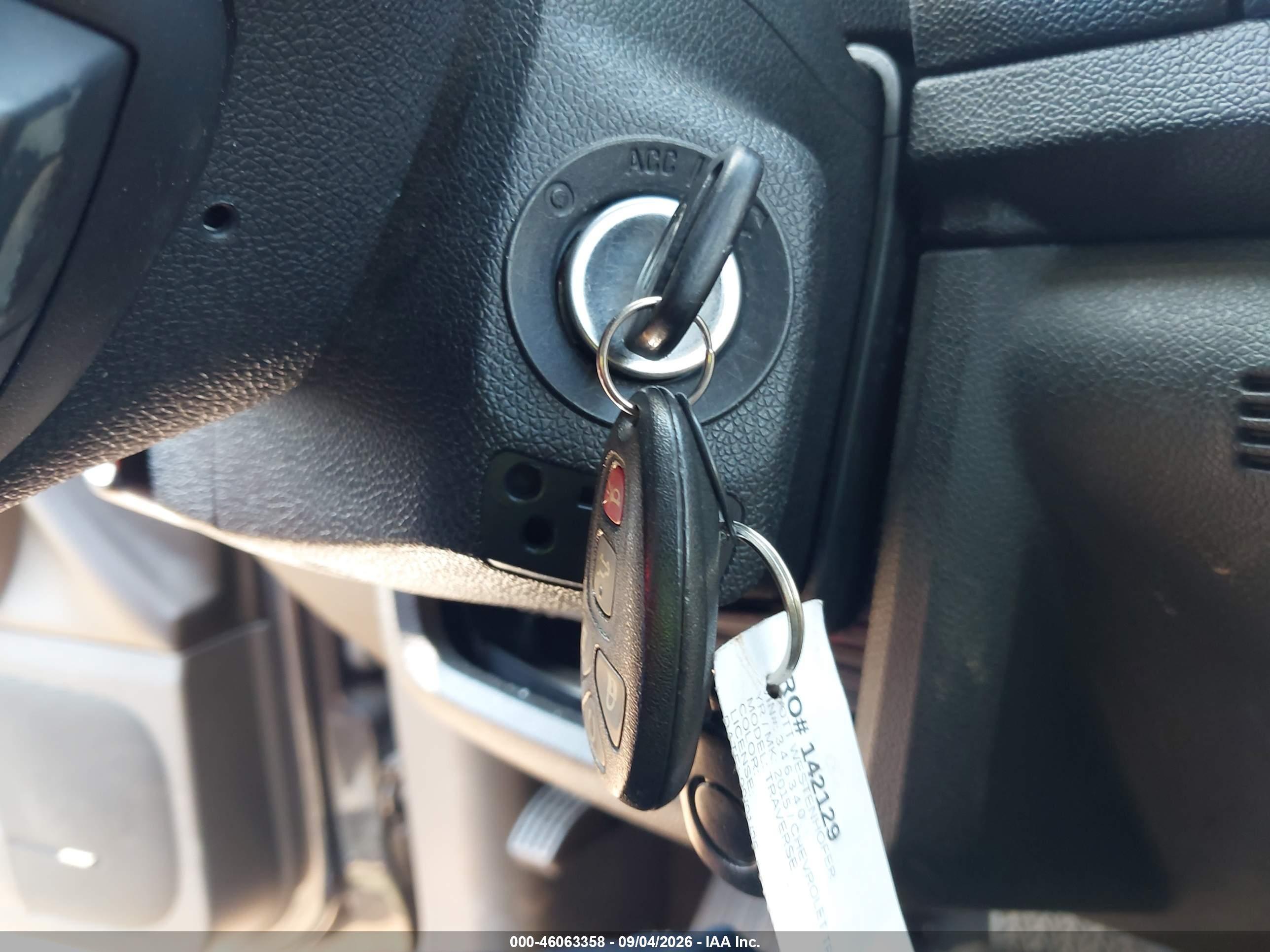 2015 Chevrolet Traverse Ltz Серый vin: 1GNKVJKD6FJ346340