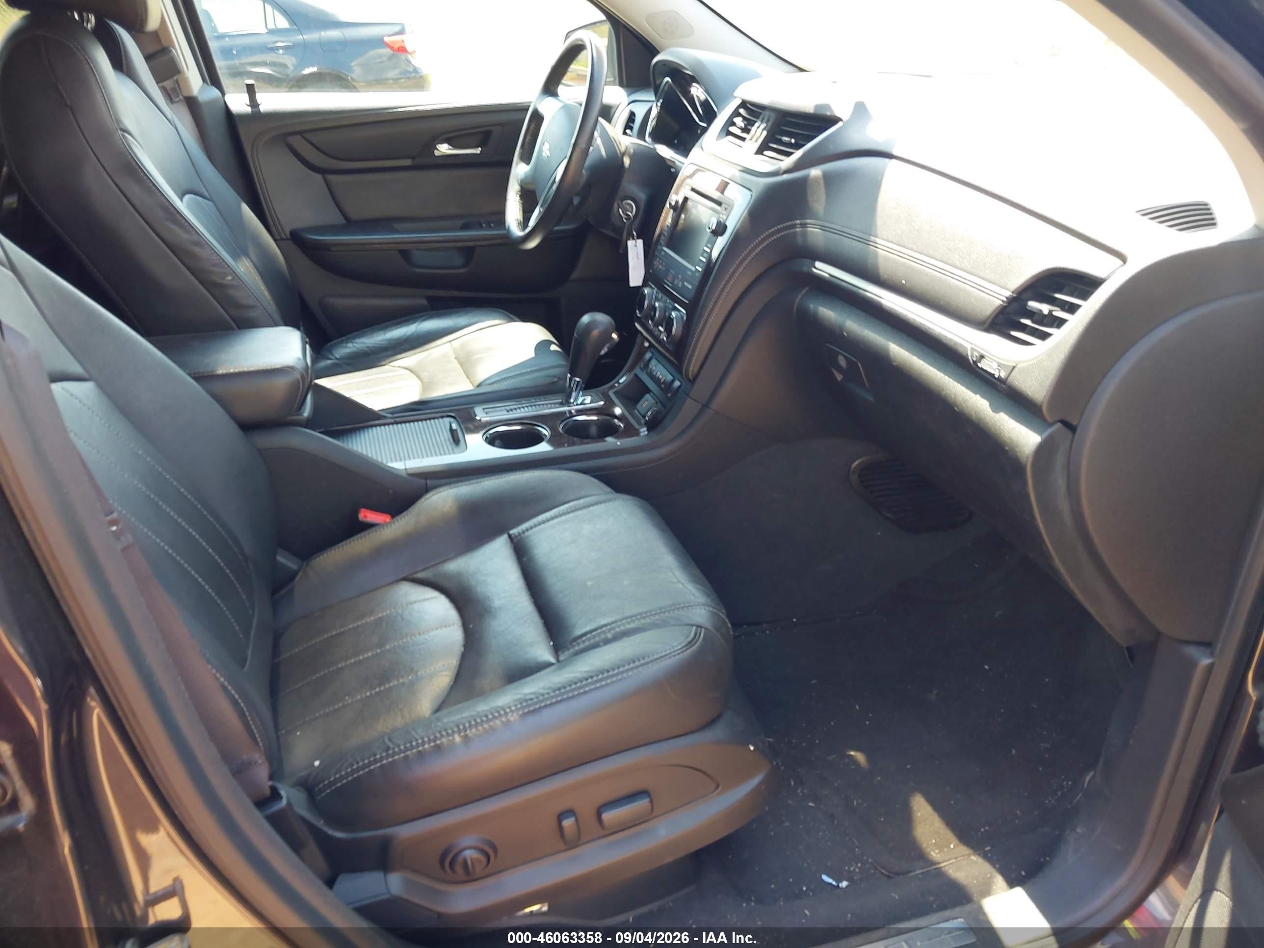 2015 Chevrolet Traverse Ltz Серый vin: 1GNKVJKD6FJ346340