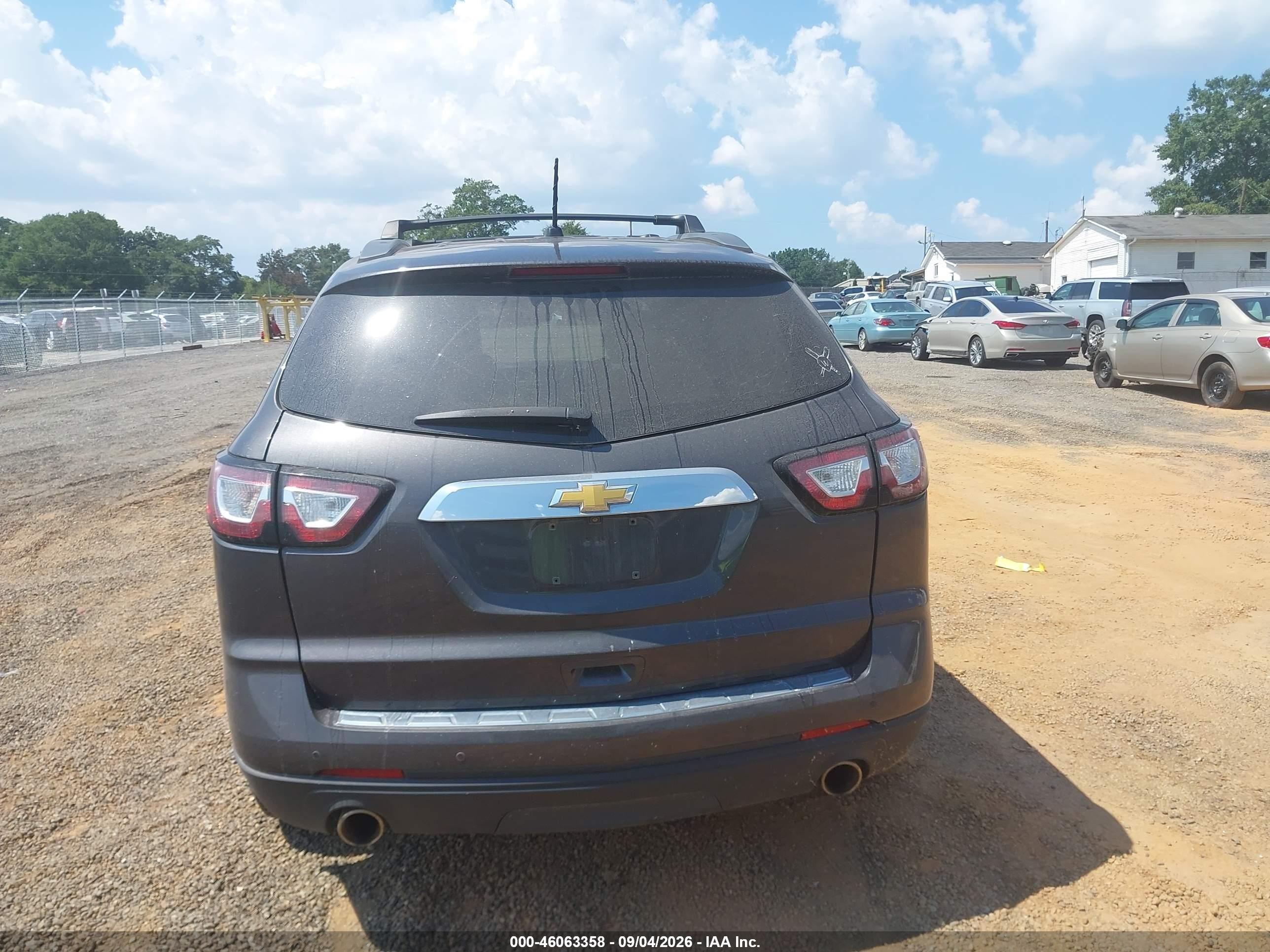 2015 Chevrolet Traverse Ltz Серый vin: 1GNKVJKD6FJ346340