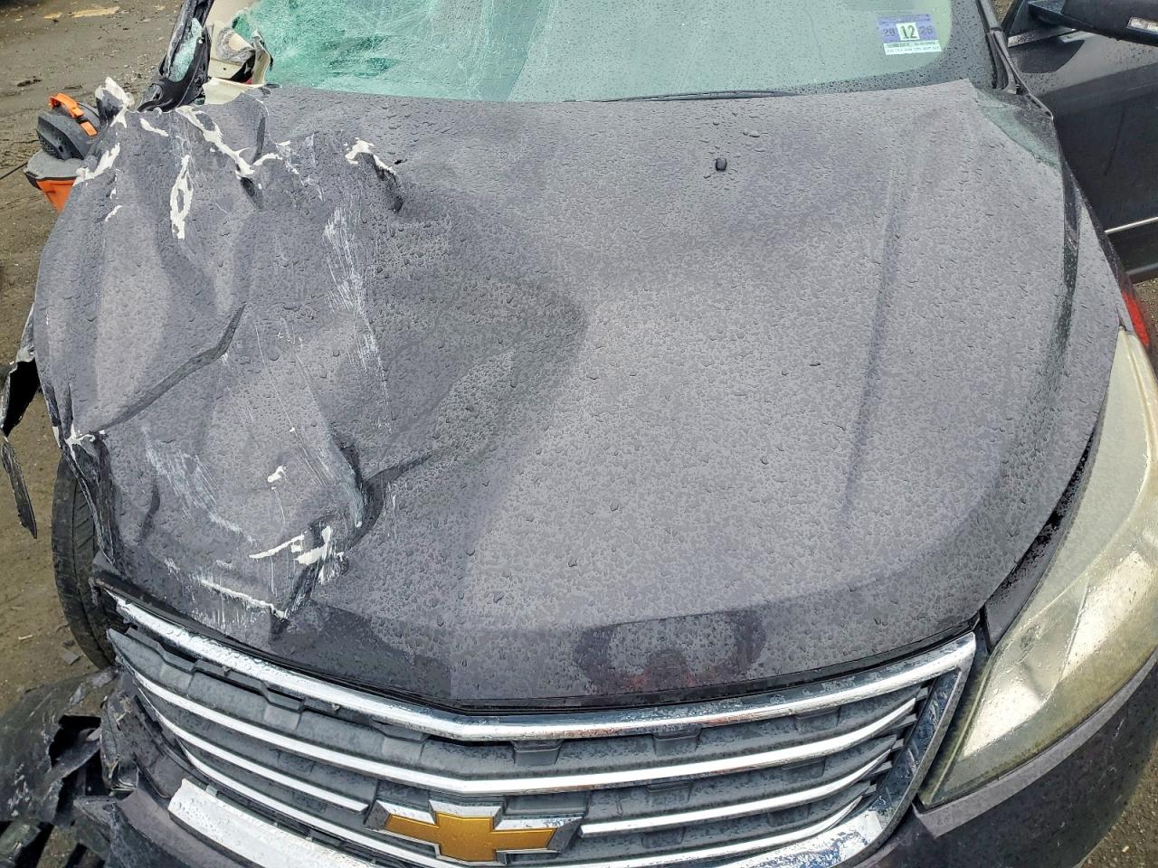 2015 Chevrolet Traverse Ltz Black vin: 1GNKVJKD7FJ321009