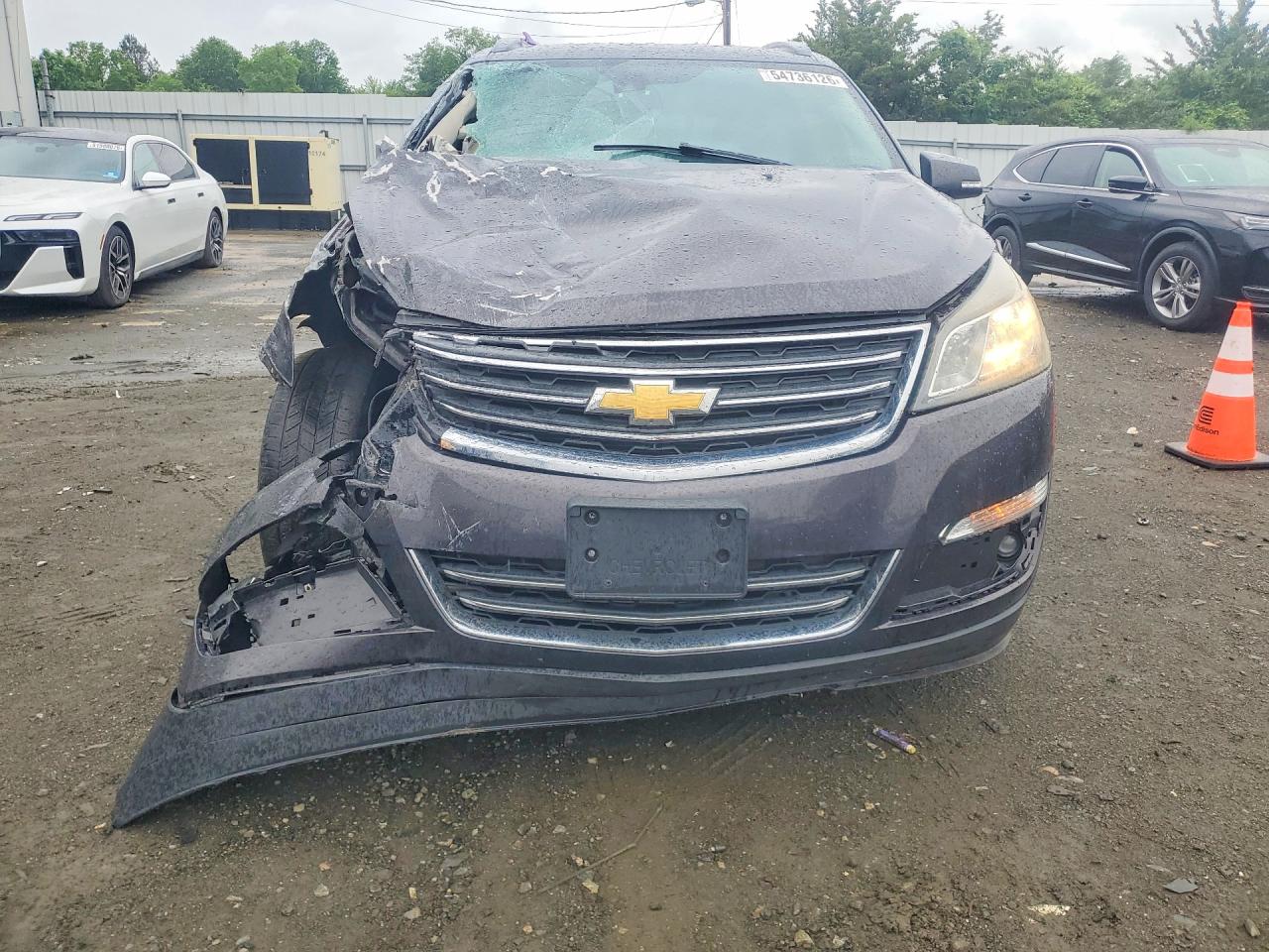2015 Chevrolet Traverse Ltz Black vin: 1GNKVJKD7FJ321009