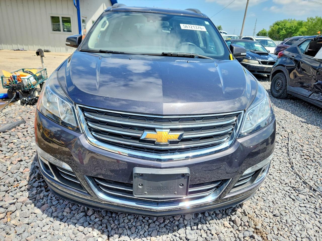 2015 Chevrolet Traverse Ltz Charcoal vin: 1GNKVJKD7FJ339722