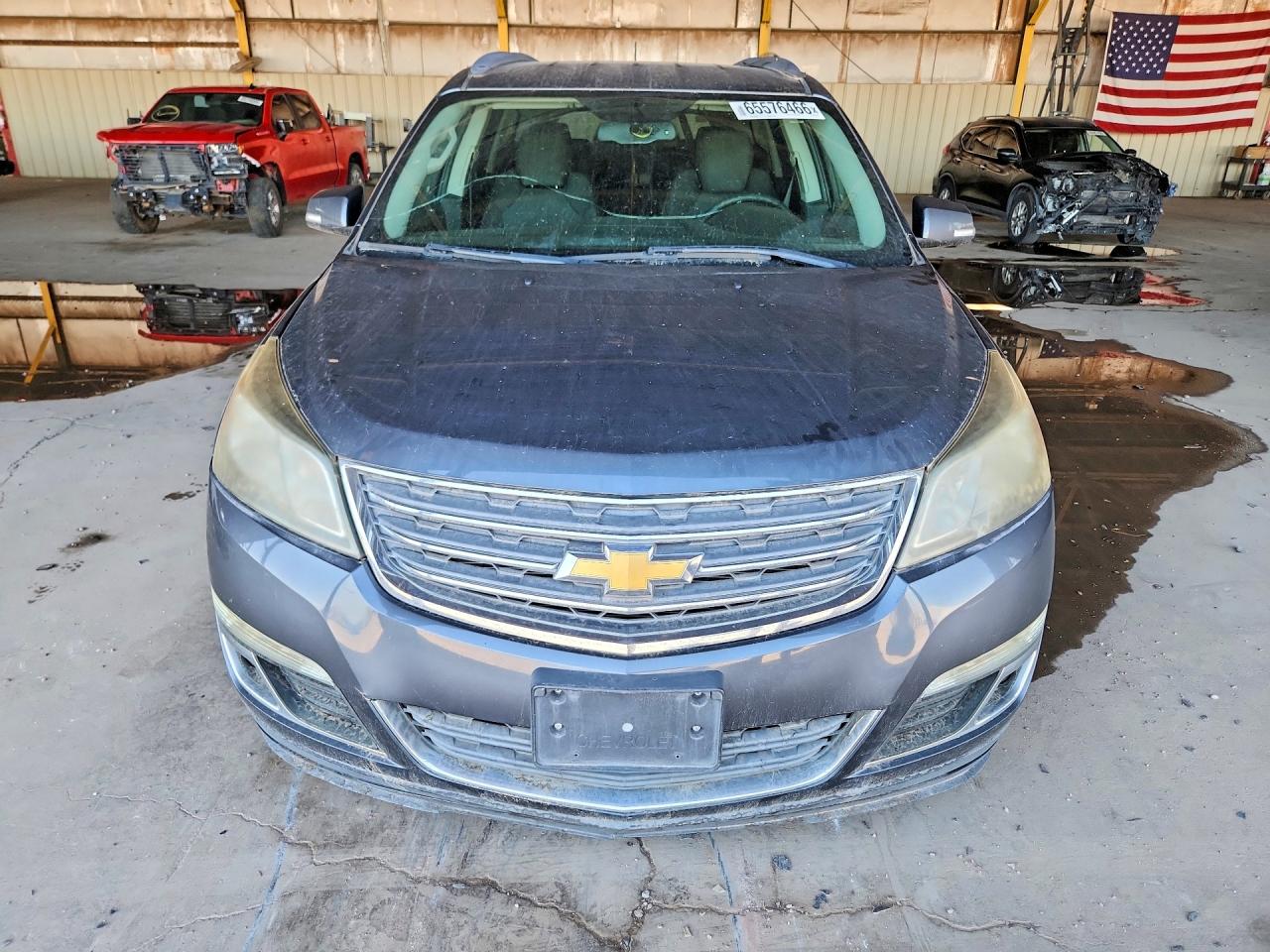2013 Chevrolet Traverse Lt Gray vin: 1GNKVJKD8DJ225547