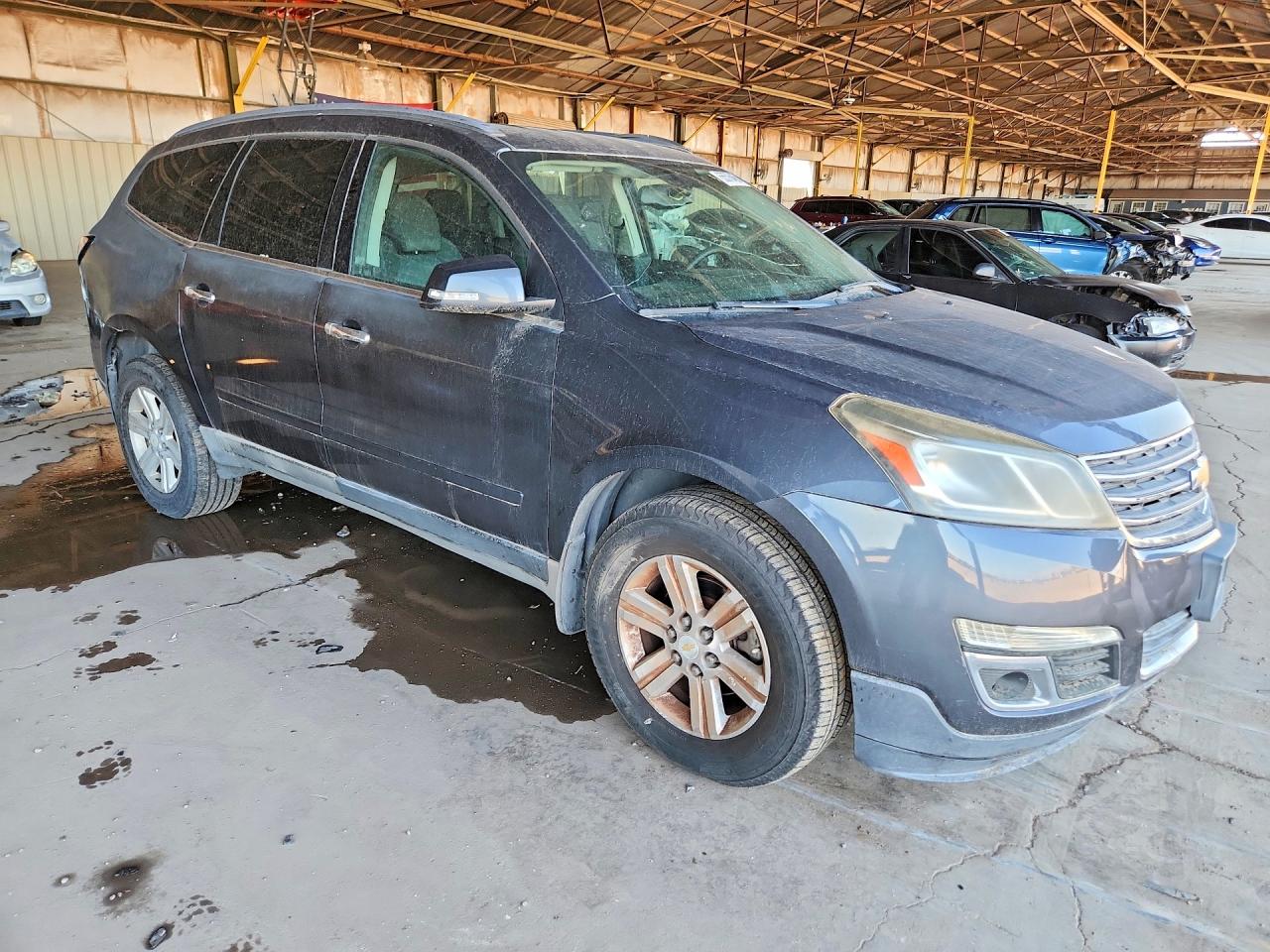 2013 Chevrolet Traverse Lt Gray vin: 1GNKVJKD8DJ225547