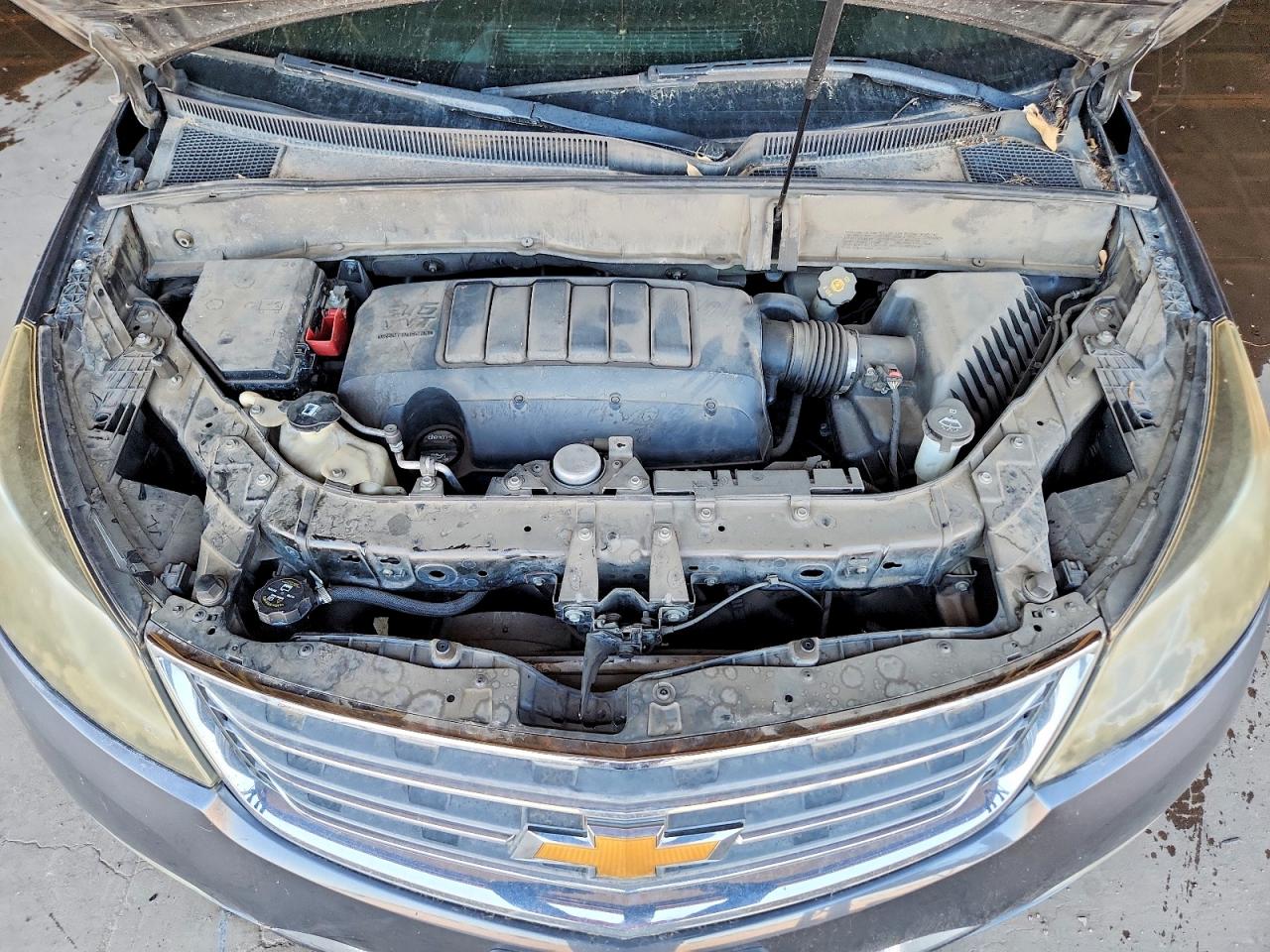 2013 Chevrolet Traverse Lt Gray vin: 1GNKVJKD8DJ225547