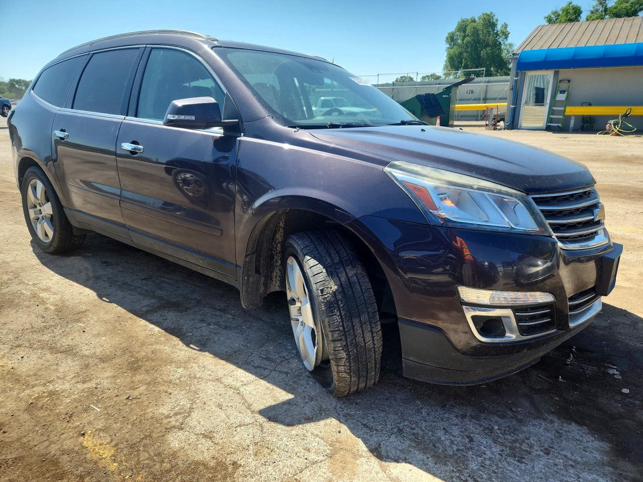 2015 Chevrolet Traverse Ltz Purple vin: 1GNKVJKD8FJ248202