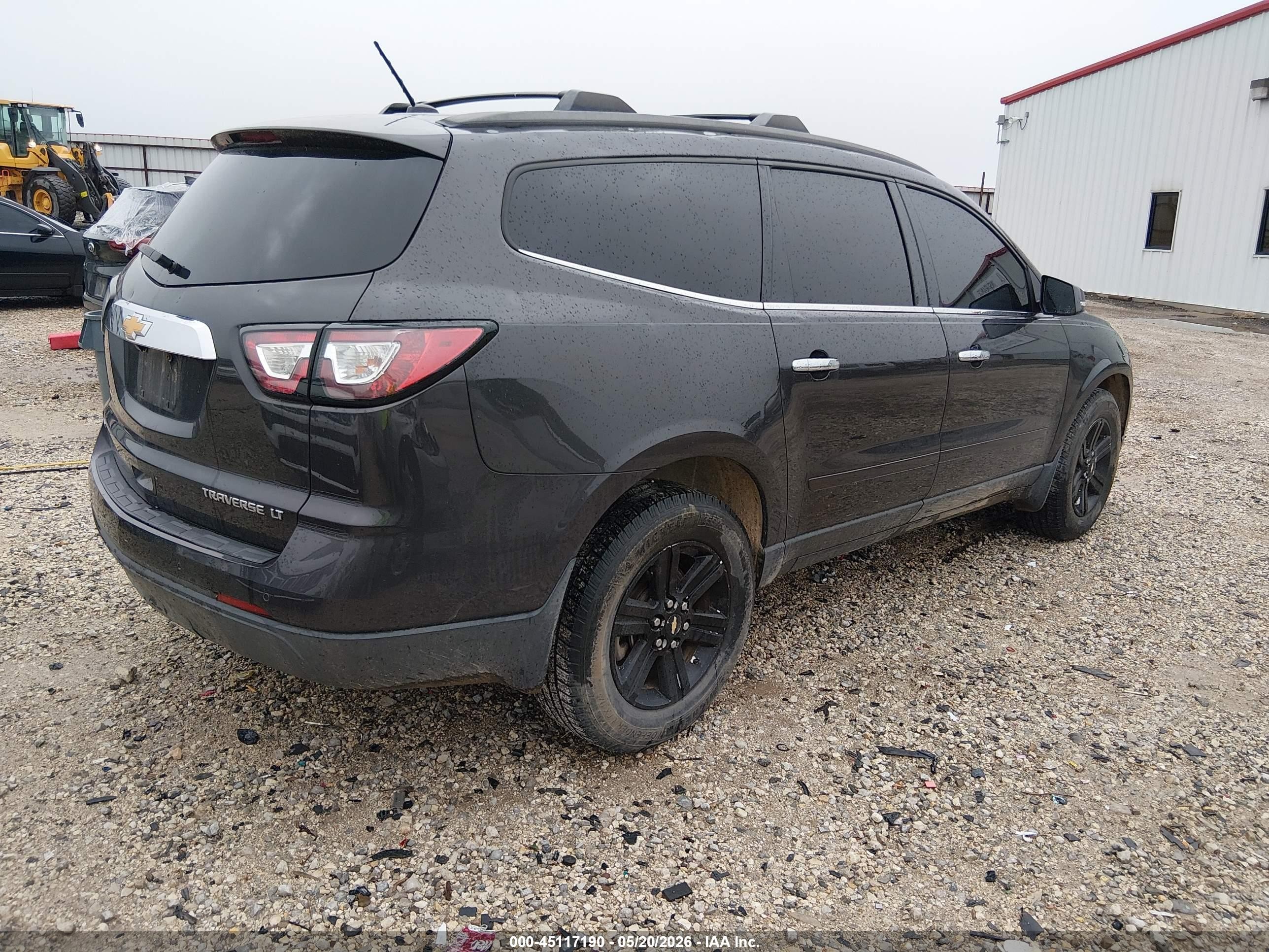 2013 Chevrolet Traverse 2lt Gray vin: 1GNKVJKDXDJ225209