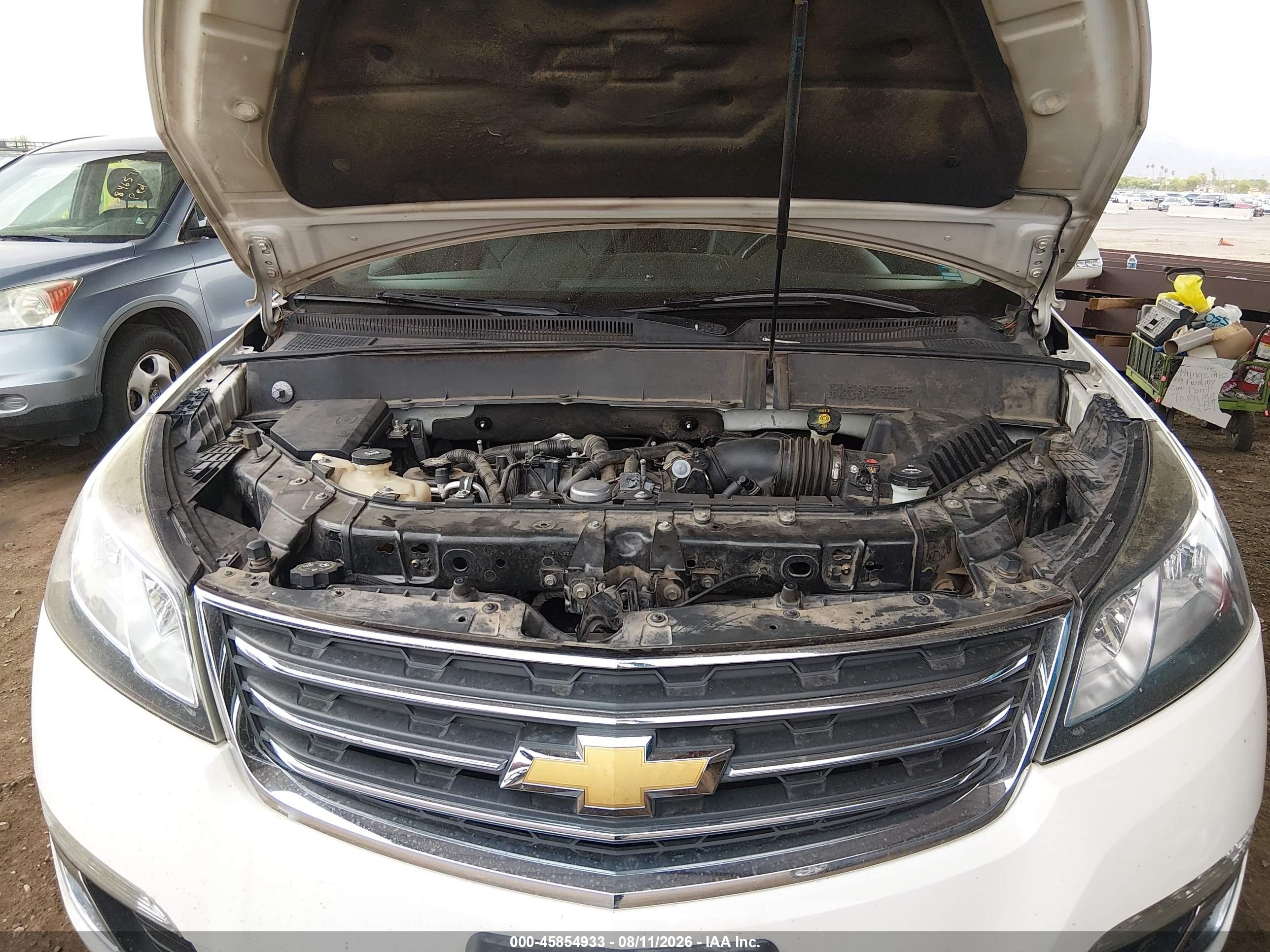 2013 Chevrolet Traverse Lt Кремовый vin: 1GNKVJKDXDJ262695