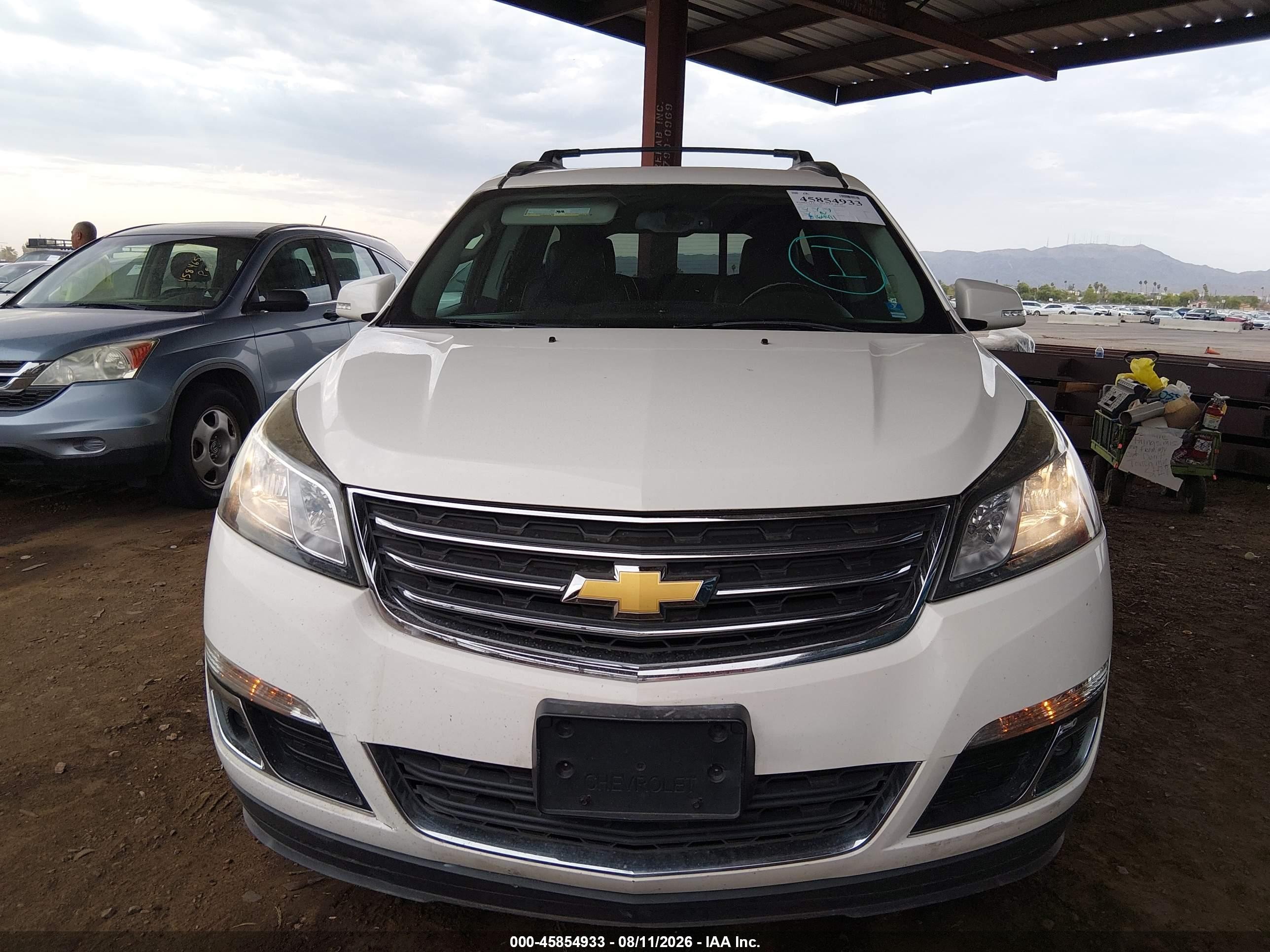 2013 Chevrolet Traverse Lt Кремовый vin: 1GNKVJKDXDJ262695