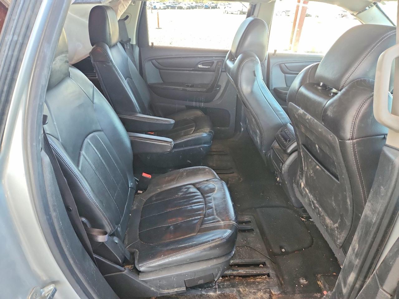 2015 Chevrolet Traverse Ltz Silver vin: 1GNKVJKDXFJ108314