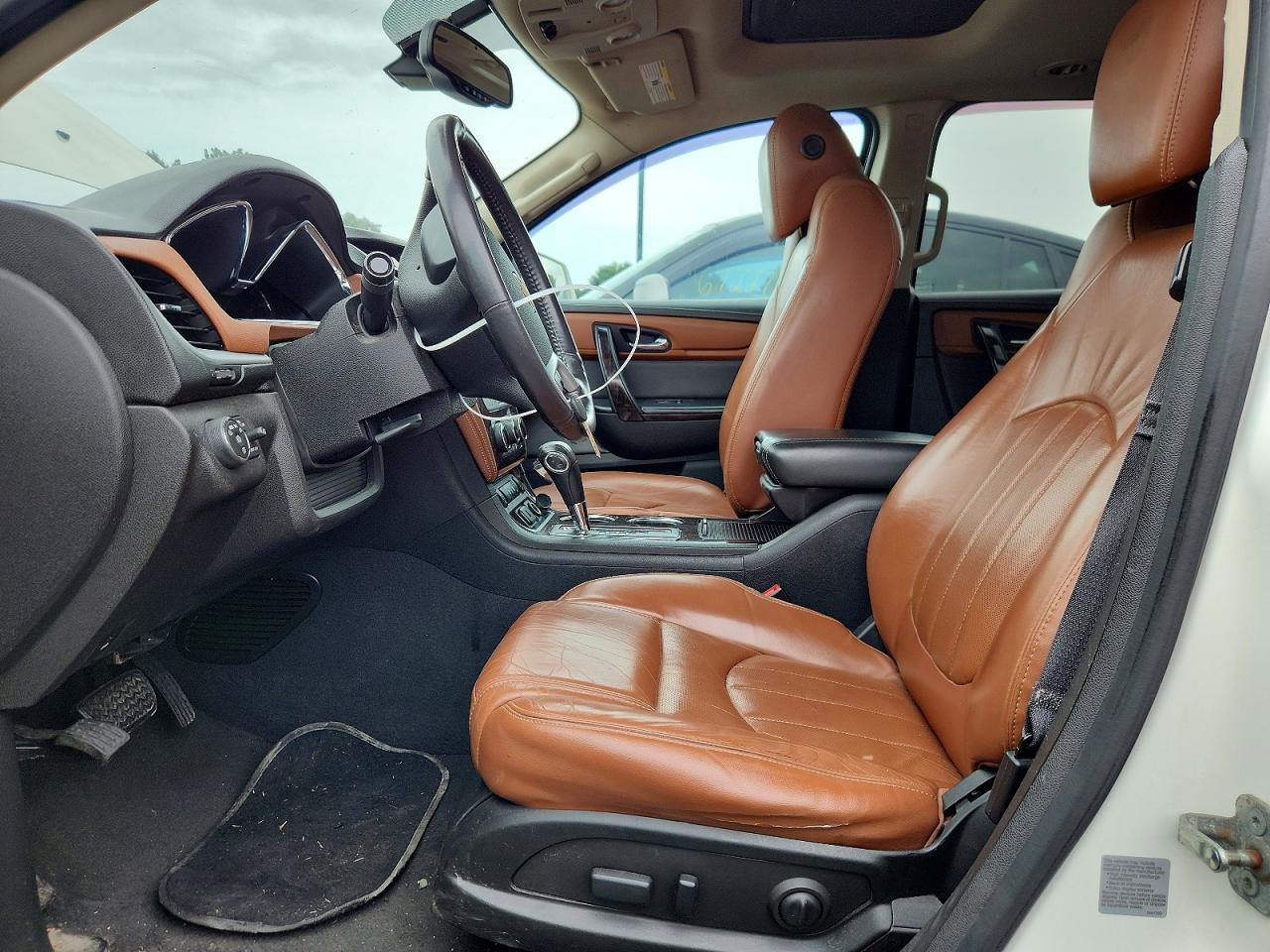 2015 Chevrolet Traverse Ltz Белый vin: 1GNKVJKDXFJ171302