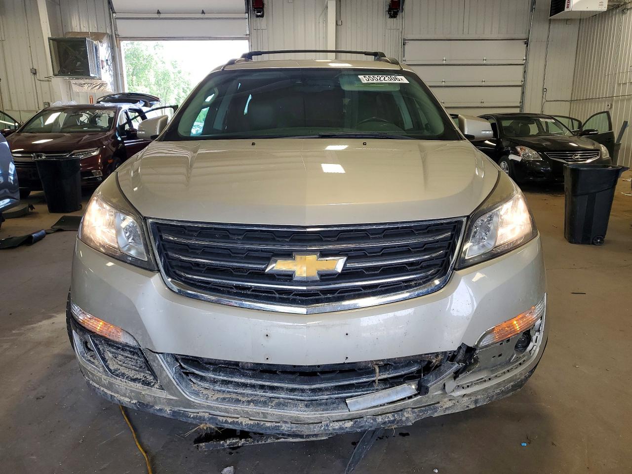 2015 Chevrolet Traverse Ltz Tan vin: 1GNKVJKDXFJ253420