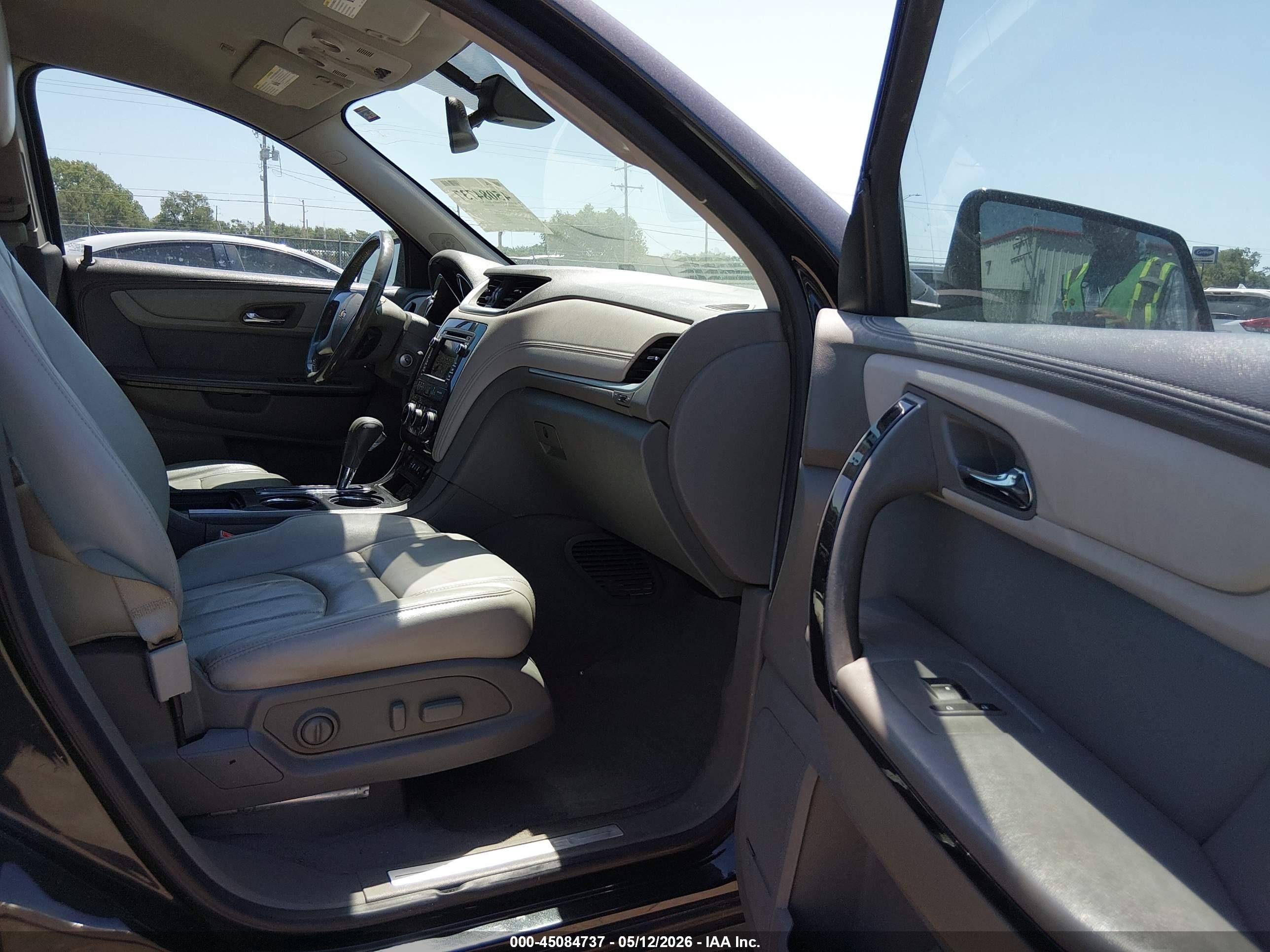 2015 Chevrolet Traverse Ltz Черный vin: 1GNKVJKDXFJ298325