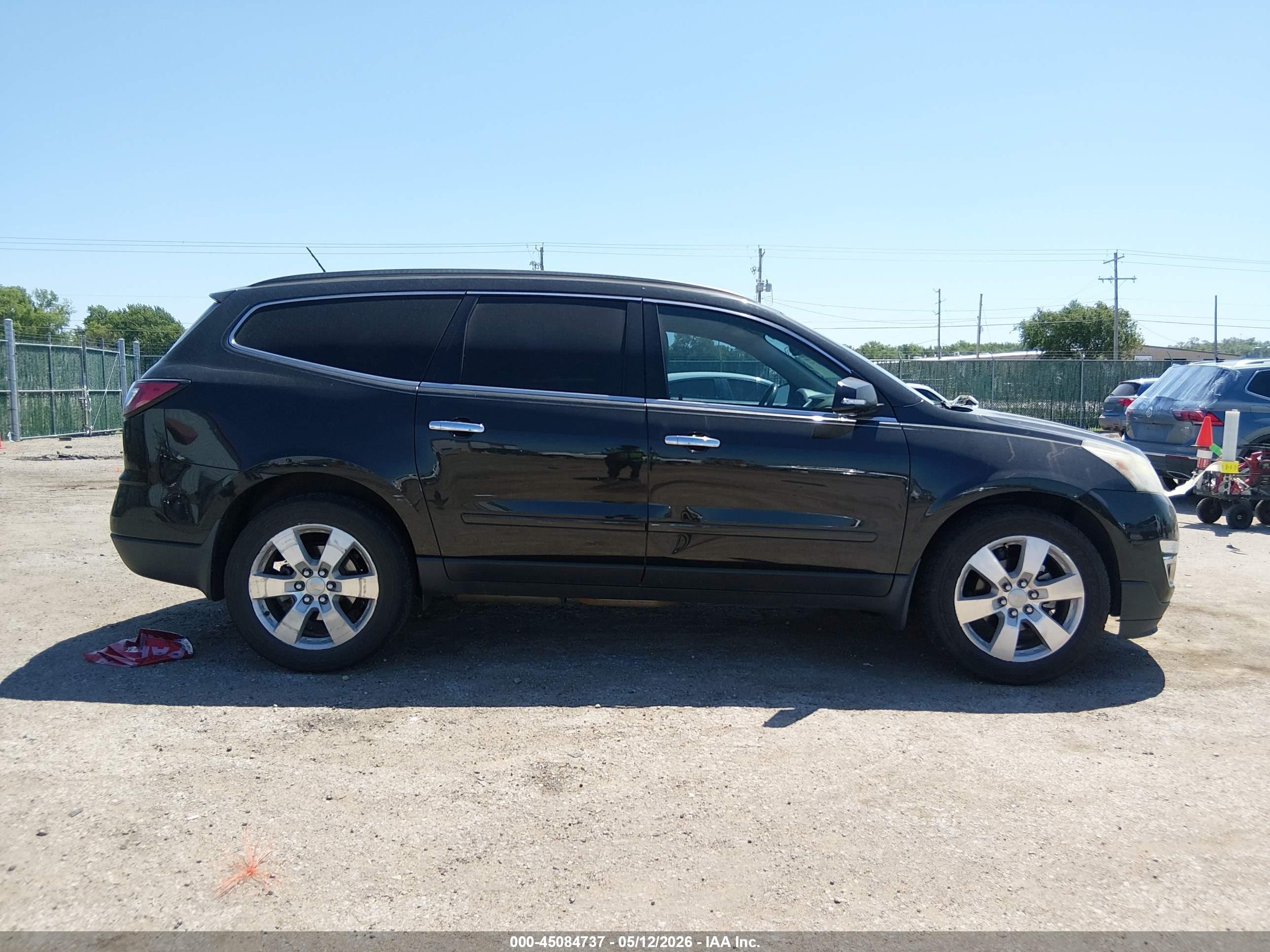 2015 Chevrolet Traverse Ltz Черный vin: 1GNKVJKDXFJ298325