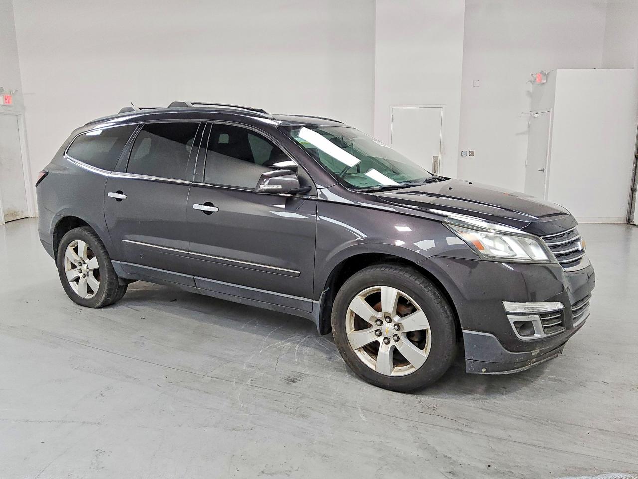 2015 Chevrolet Traverse Ltz Black vin: 1GNKVJKDXFJ307590