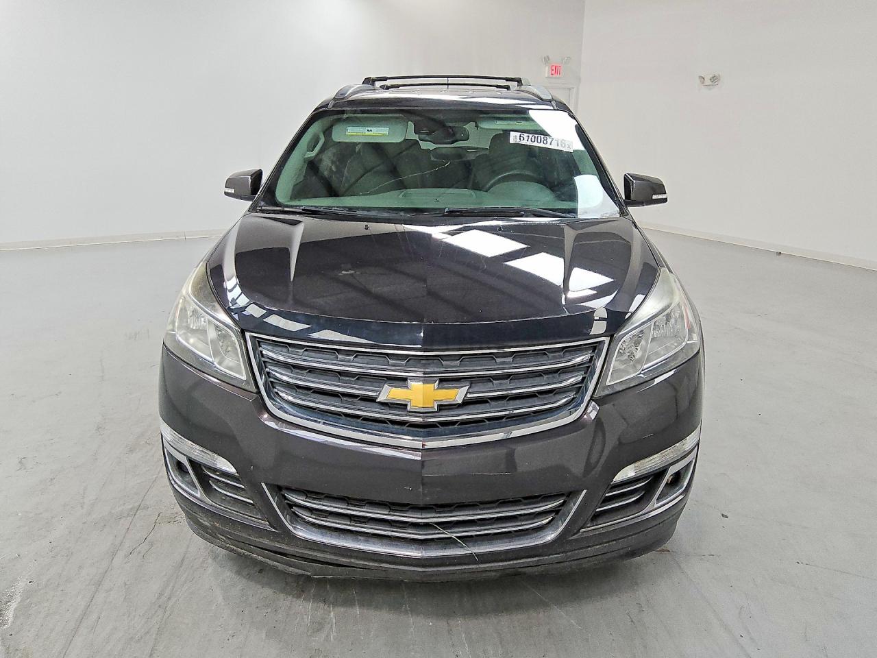 2015 Chevrolet Traverse Ltz Black vin: 1GNKVJKDXFJ307590