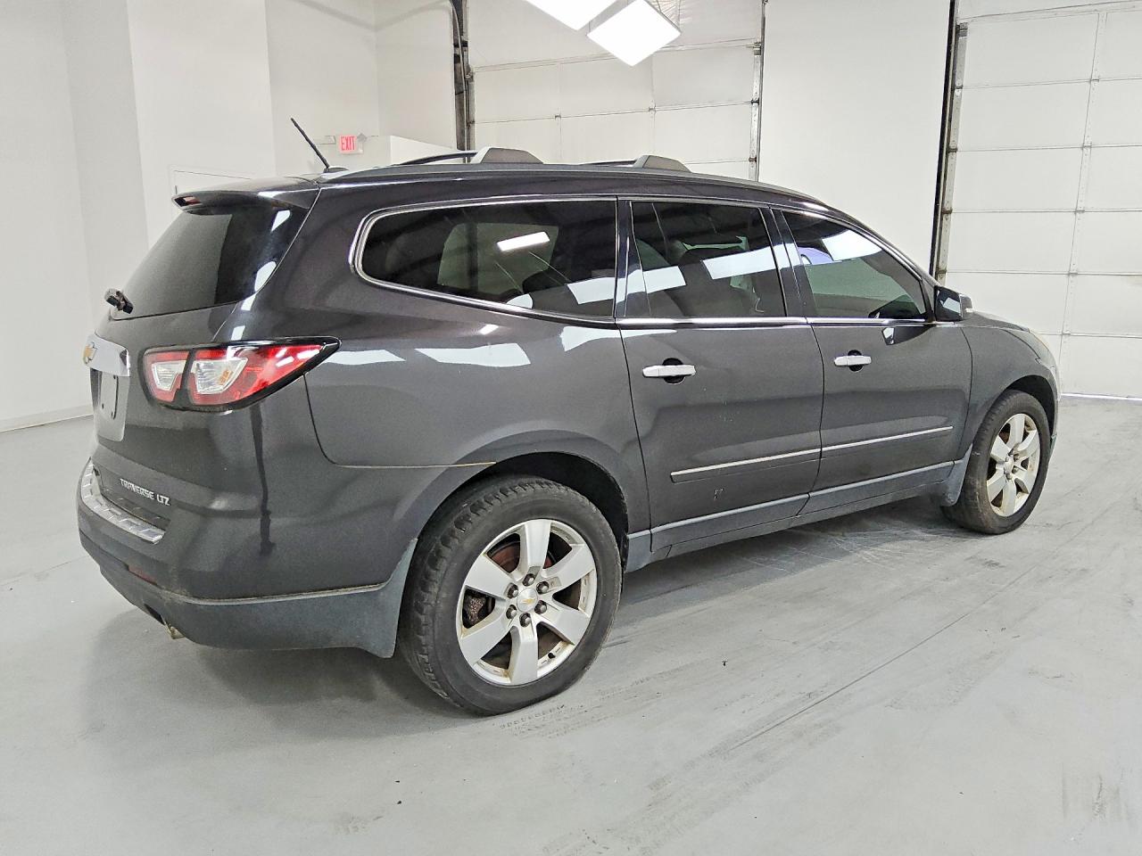 2015 Chevrolet Traverse Ltz Black vin: 1GNKVJKDXFJ307590