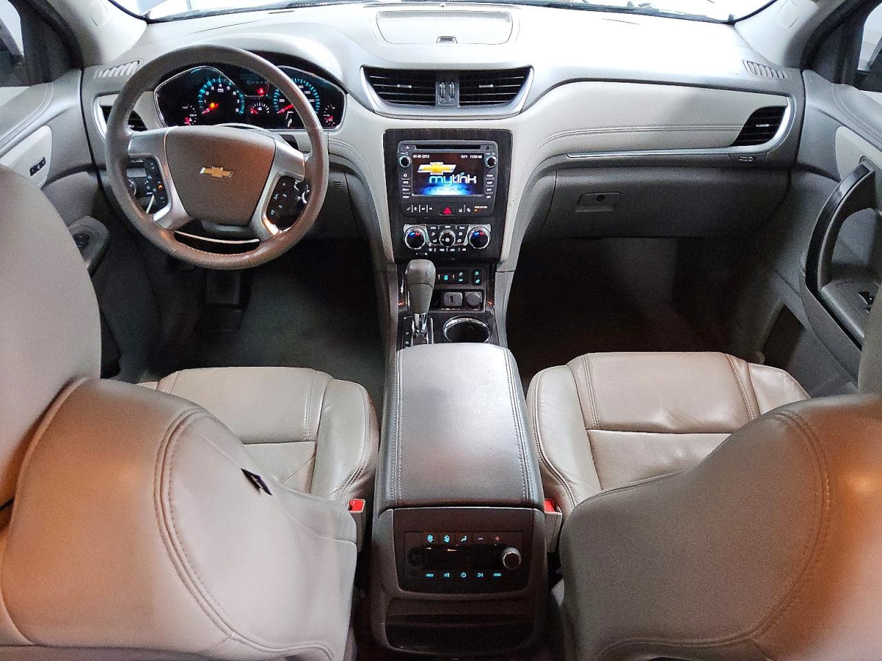 2015 Chevrolet Traverse Ltz Black vin: 1GNKVJKDXFJ307590