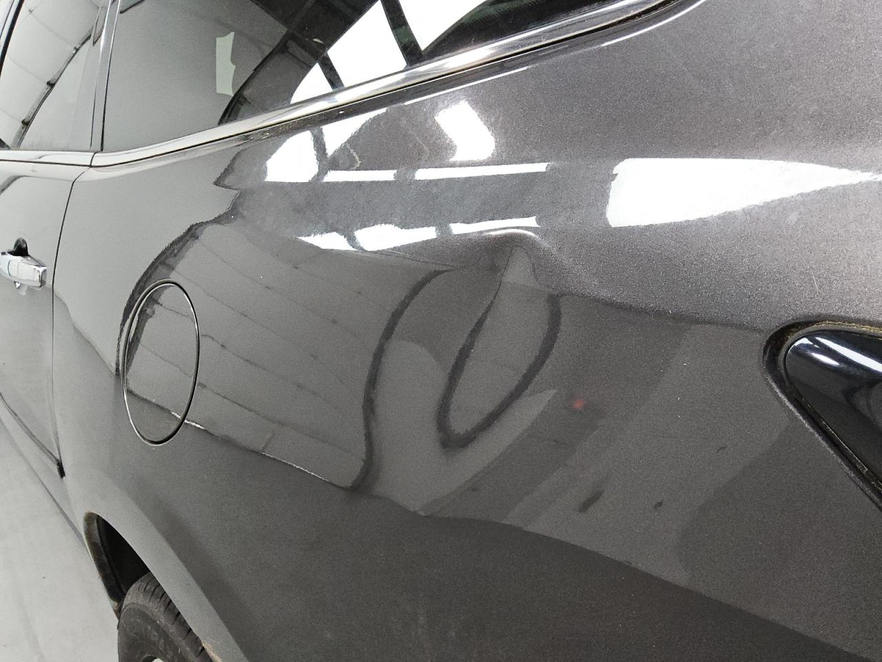 2015 Chevrolet Traverse Ltz Black vin: 1GNKVJKDXFJ307590 Damage: Left Qtr Panel, Dent(S) W/ Paint Dmg, 5 To 6 Inches