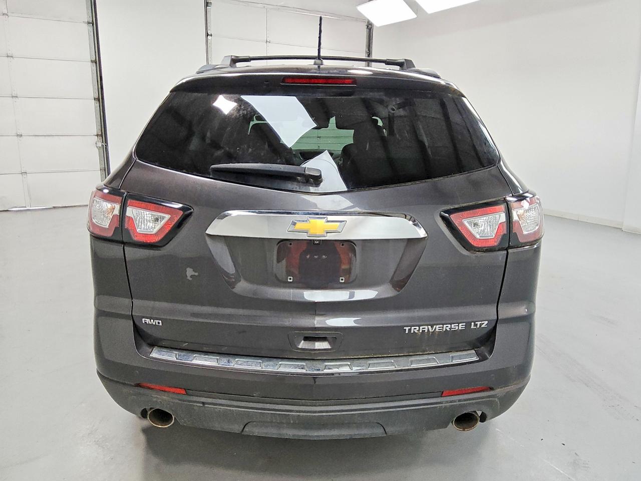 2015 Chevrolet Traverse Ltz Black vin: 1GNKVJKDXFJ307590